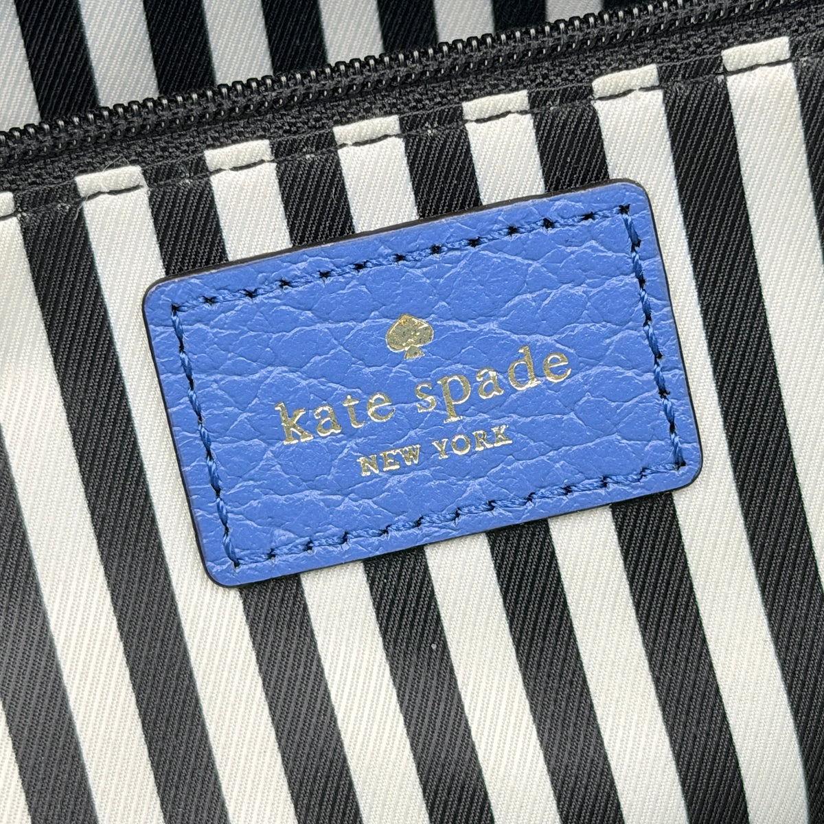 Kate Spade New York Southport Avenue Lydia Satchel Handbag Blue