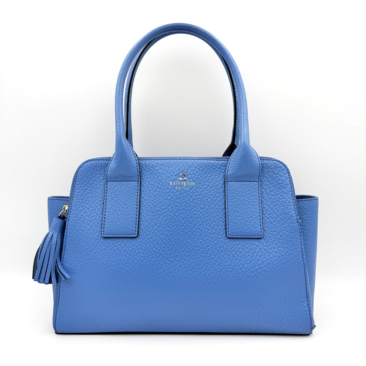 Kate Spade New York Southport Avenue Lydia Satchel Handbag Blue