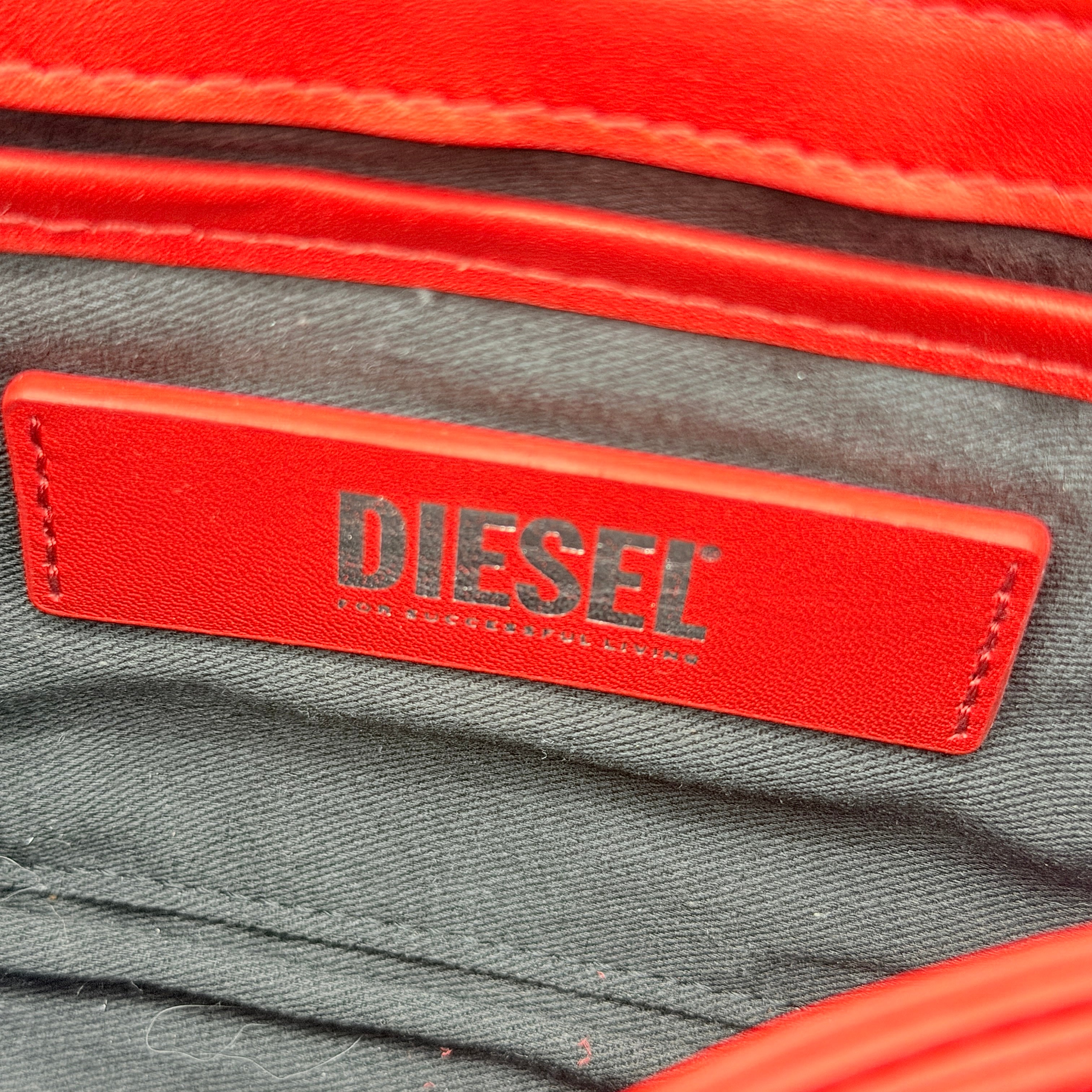 Diesel 2Way 1DR Shoulder Bag Red