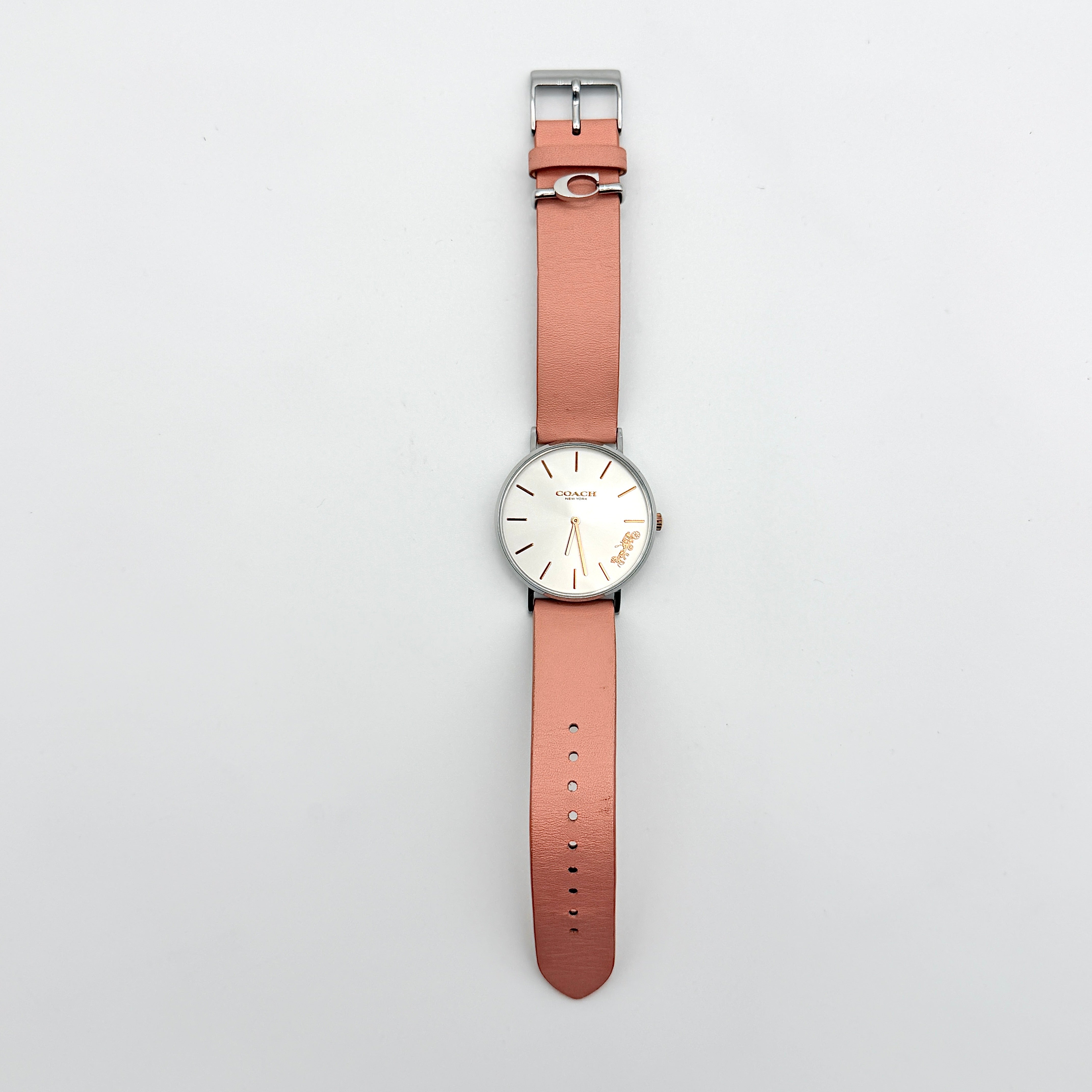 Coach Perry Watch Pink/Silver