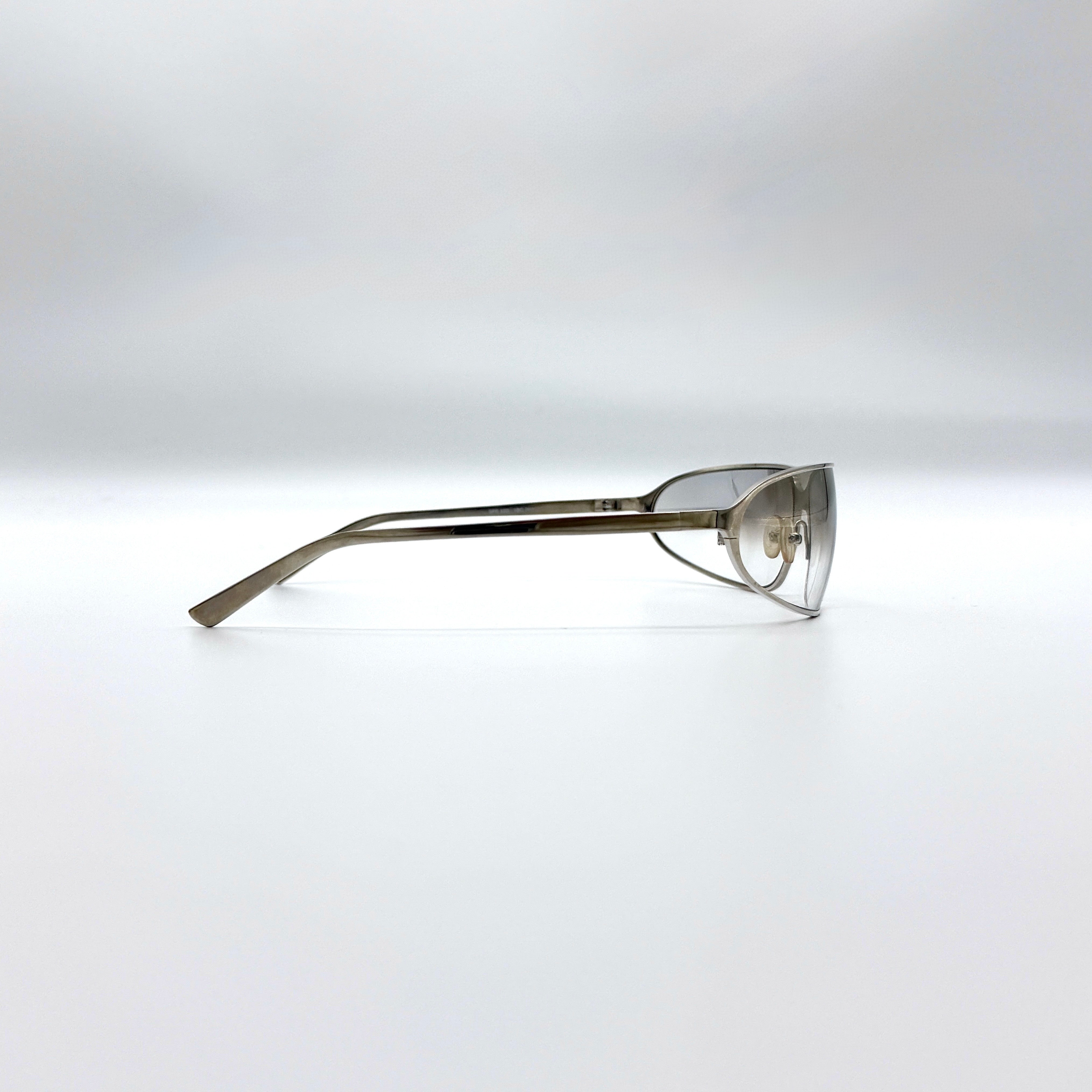 Prada Titanium Vintage Sunglasses Silver