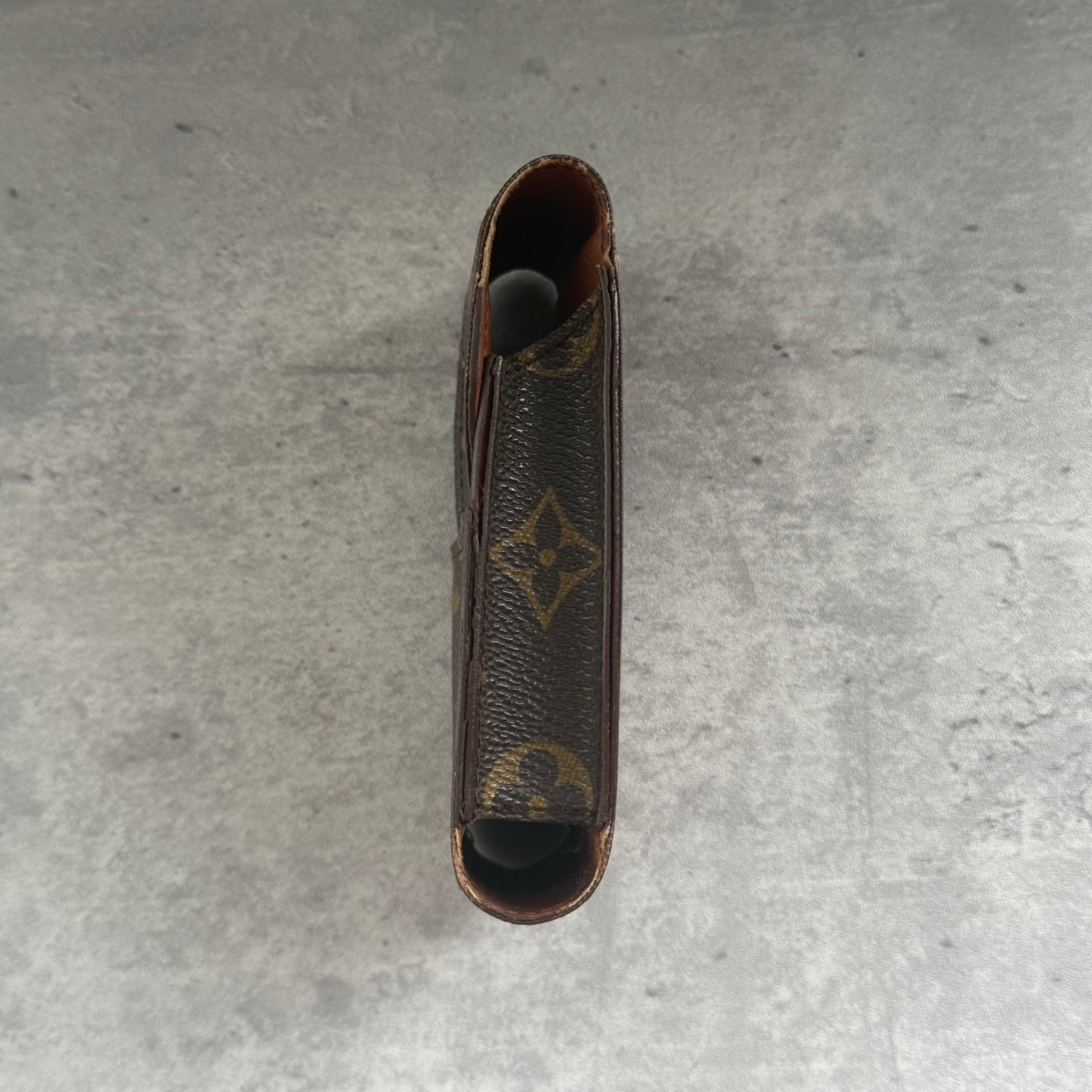Louis Vuitton Monogram Cigarette Case Brown