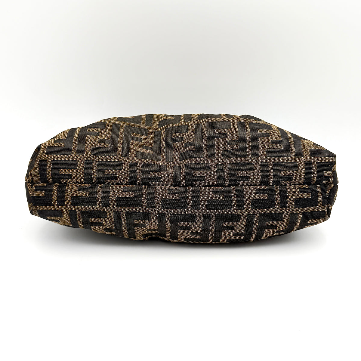 Fendi FF Zucca Chef Shoulder Bag Brown