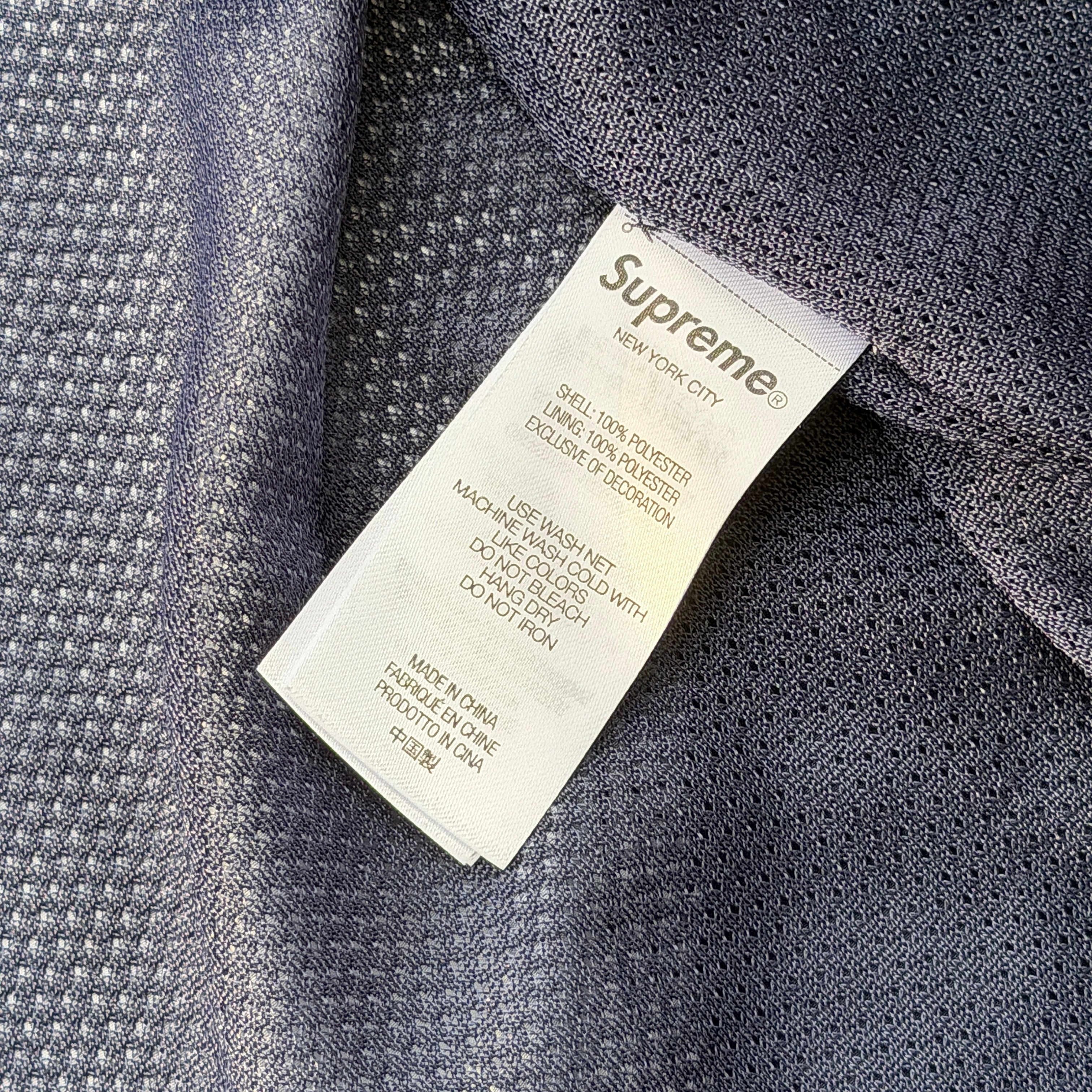 (L) Supreme x Umbro Gradient Track Jacket Blue
