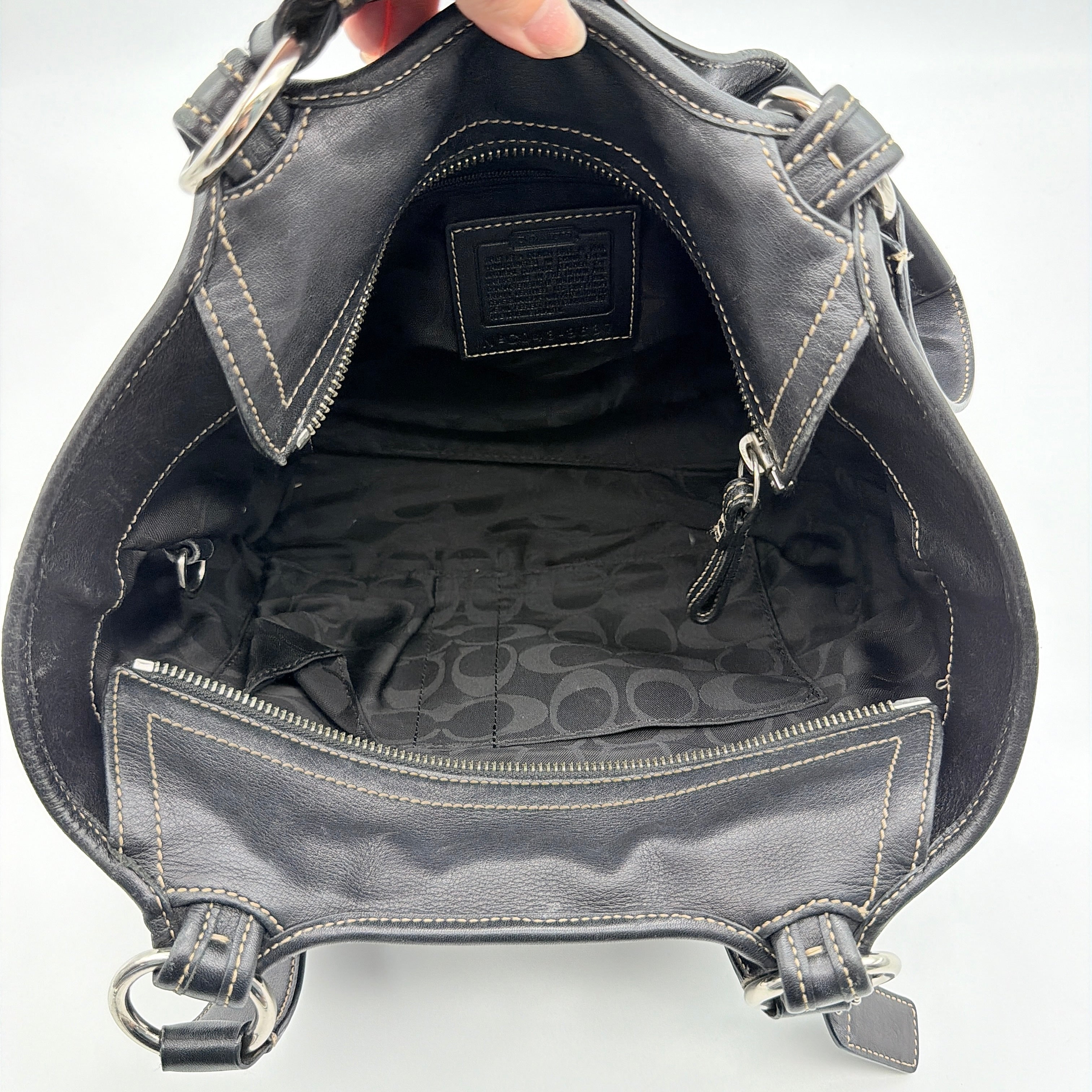 Coach Y2K Soho Shoulder Bag Black