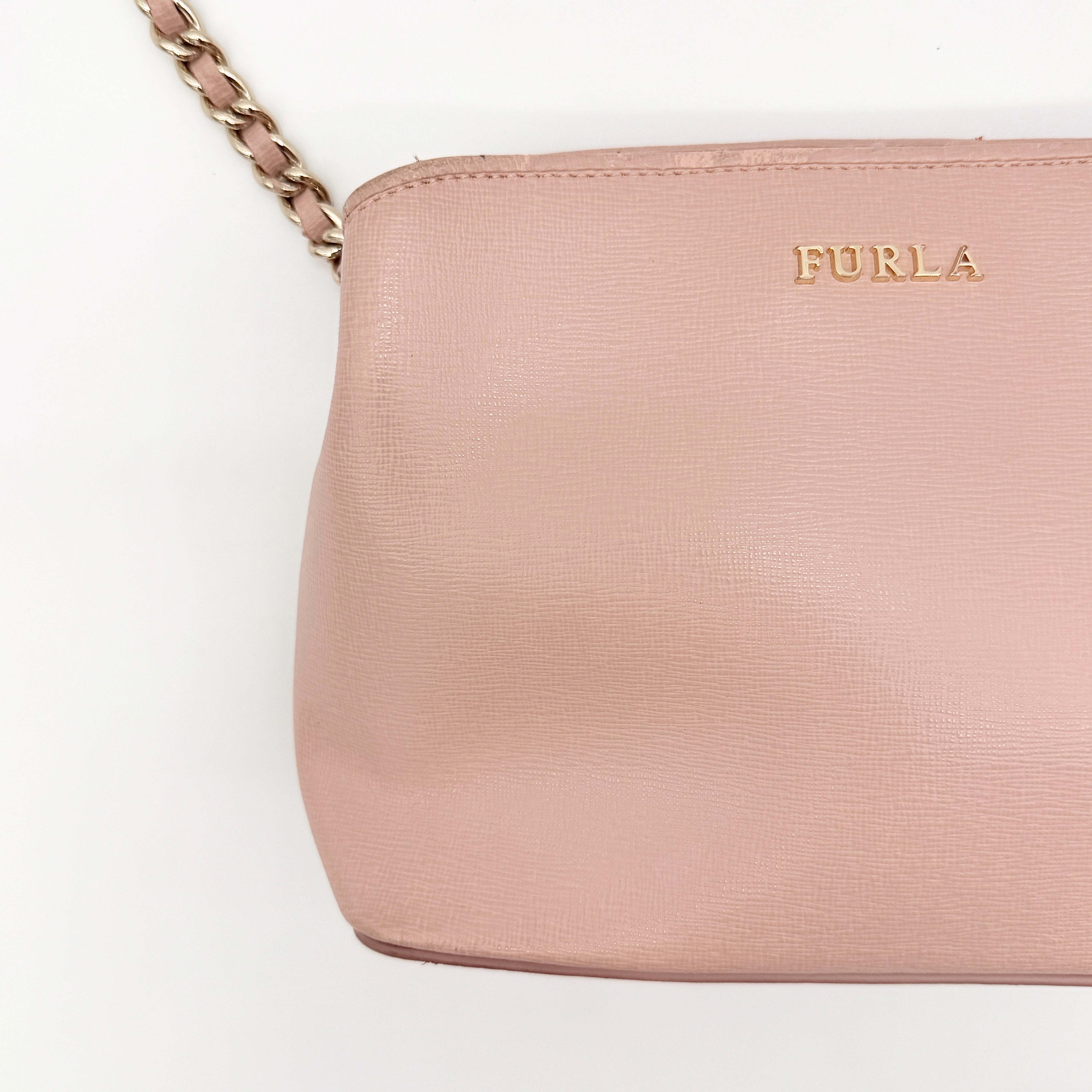 Furla Tessa Crossbody Bag Pink