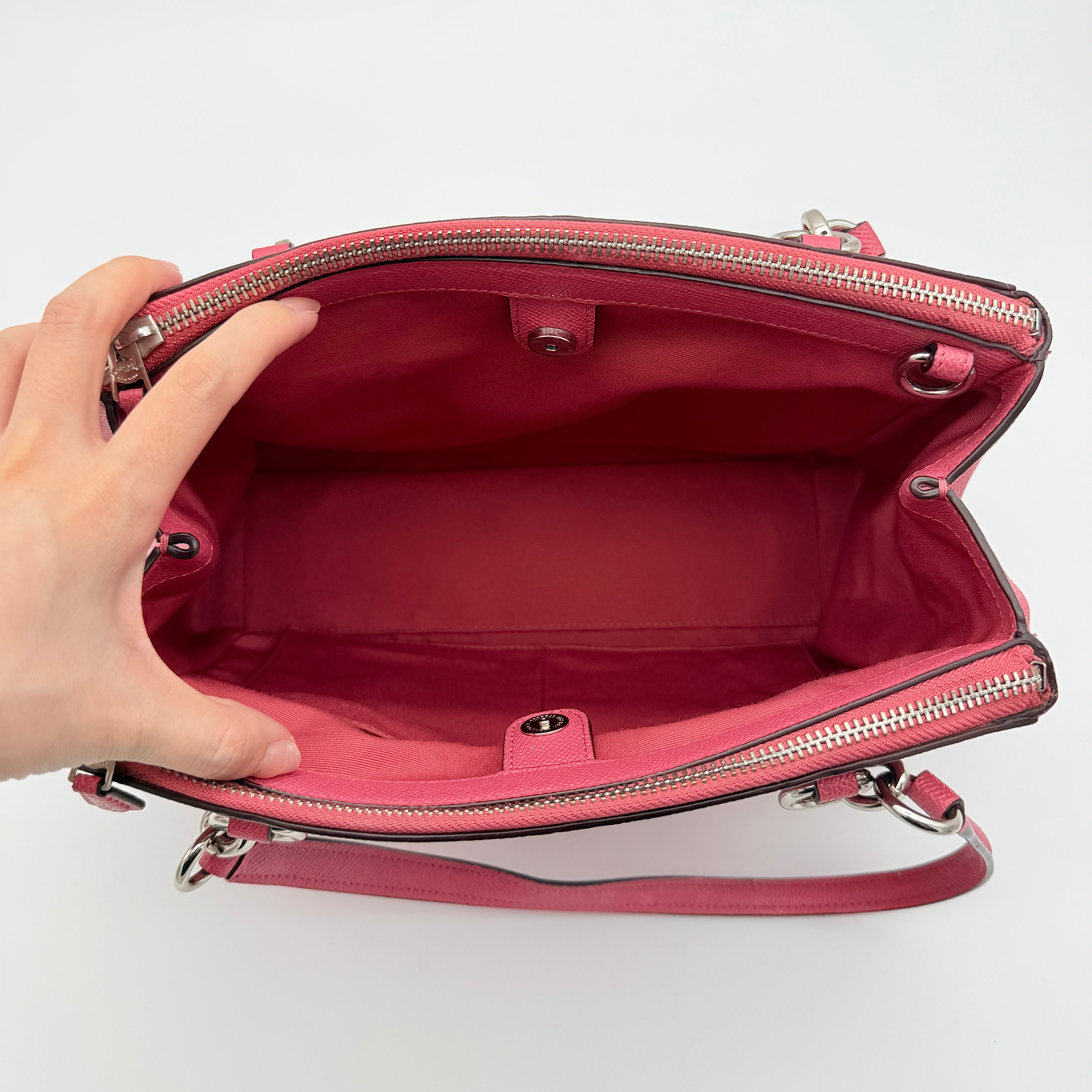 Coach 2Way Christie Carryall Handbag Pink