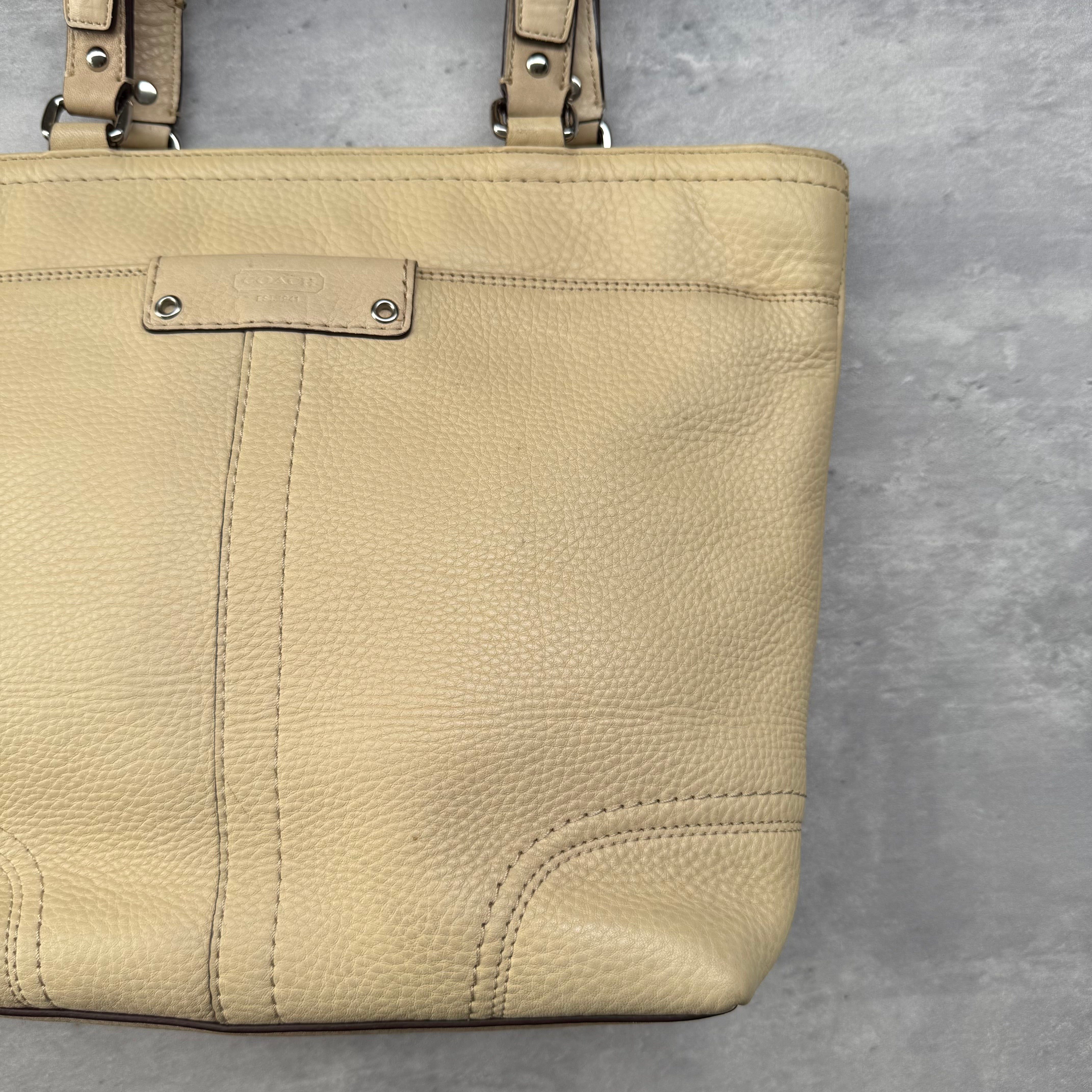 Coach Hamilton Tote Bag Cream