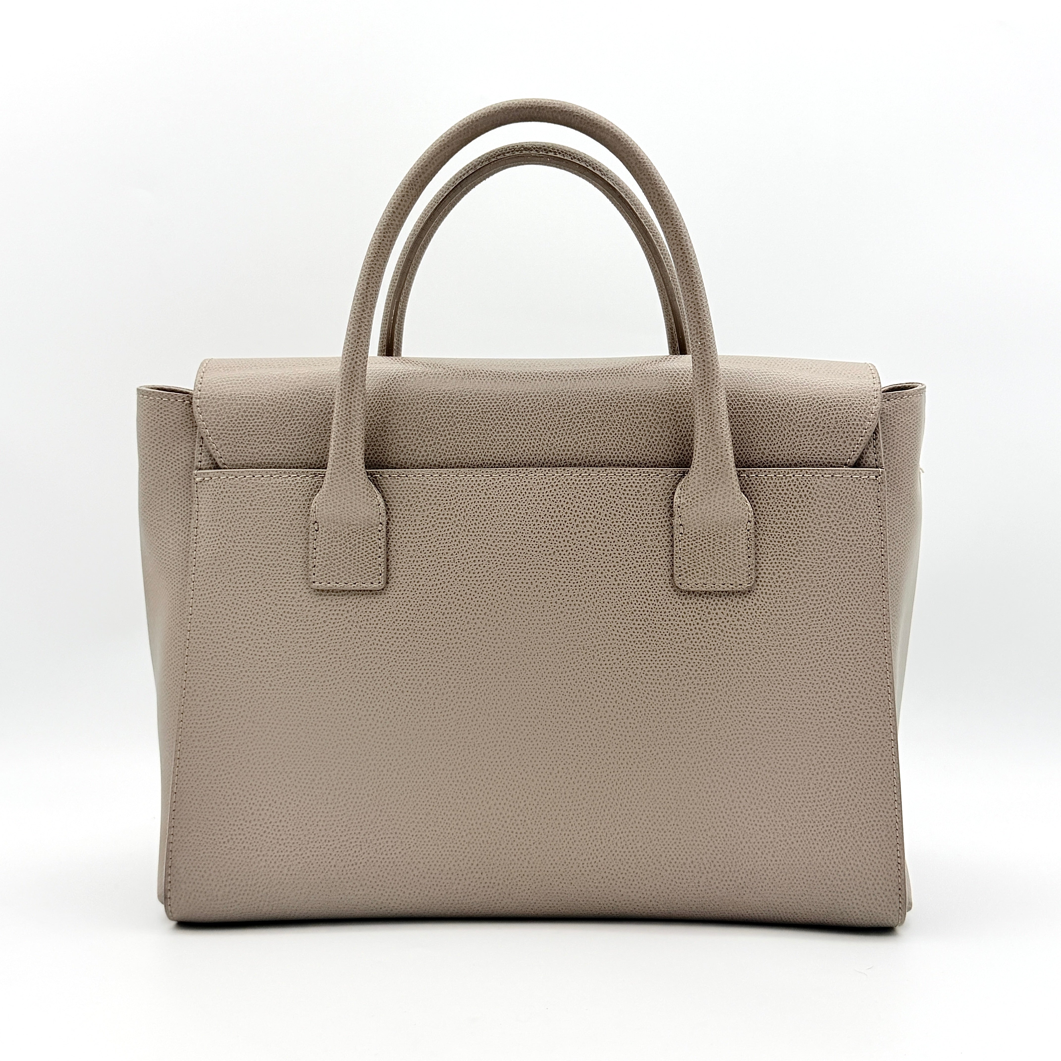 Furla 2Way Metropolis Satchel Handbag Beige