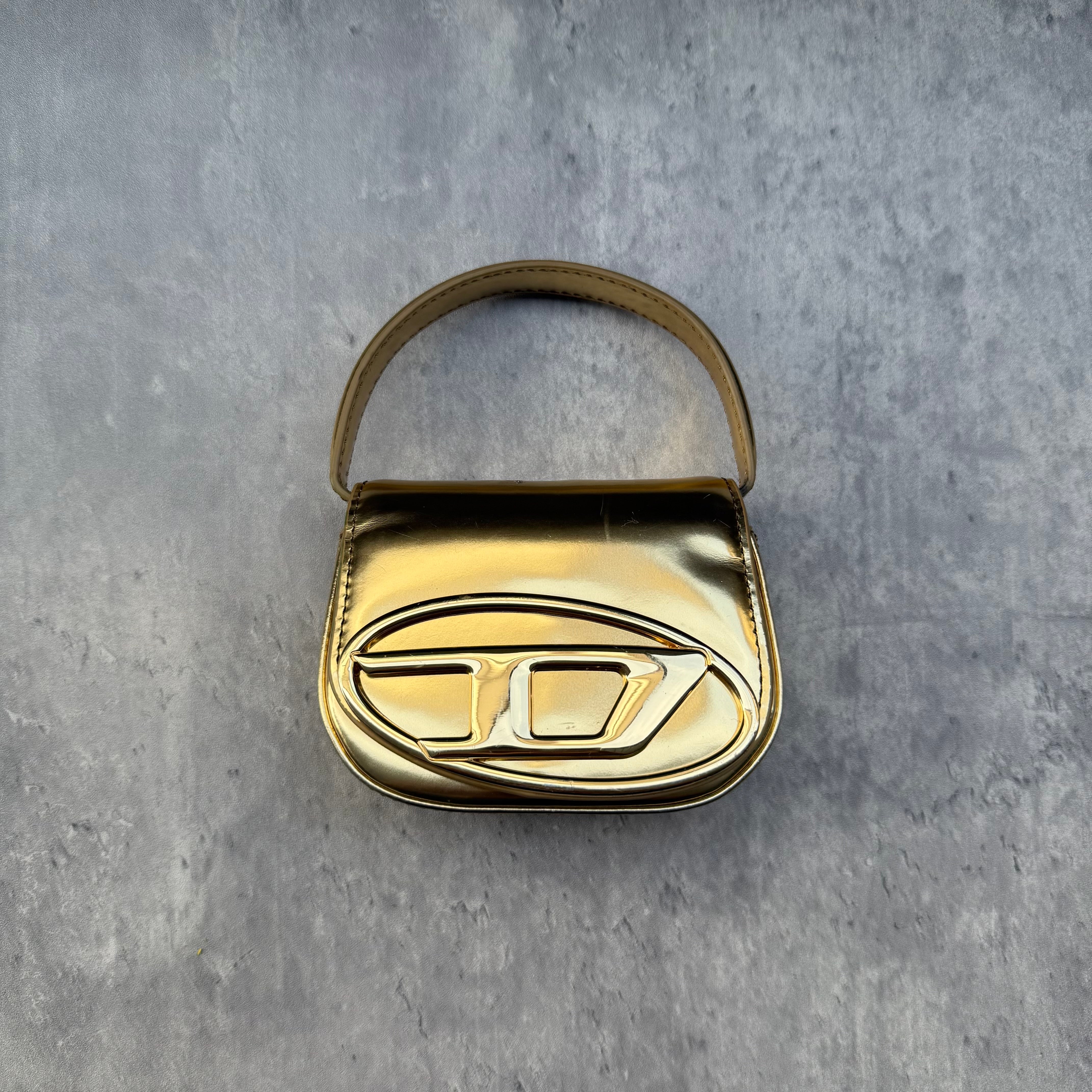 Diesel 1DR-XS-S Mini Bag Gold