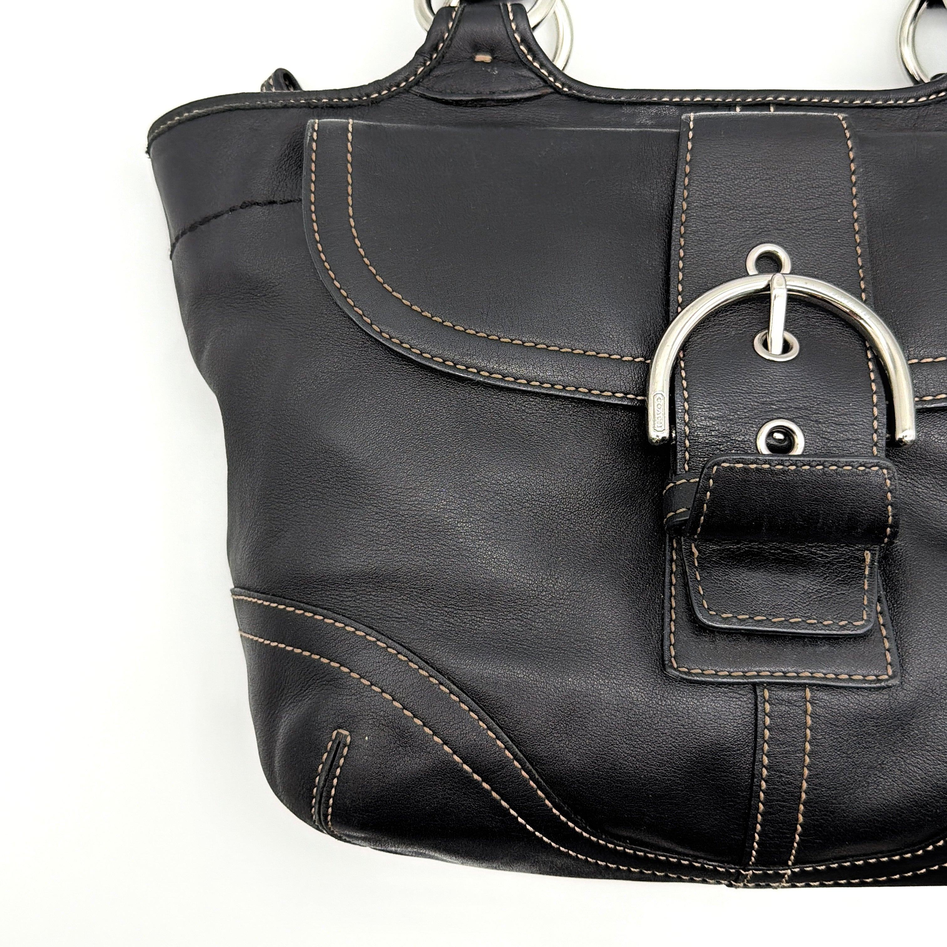 Coach Y2K Soho Shoulder Bag Black