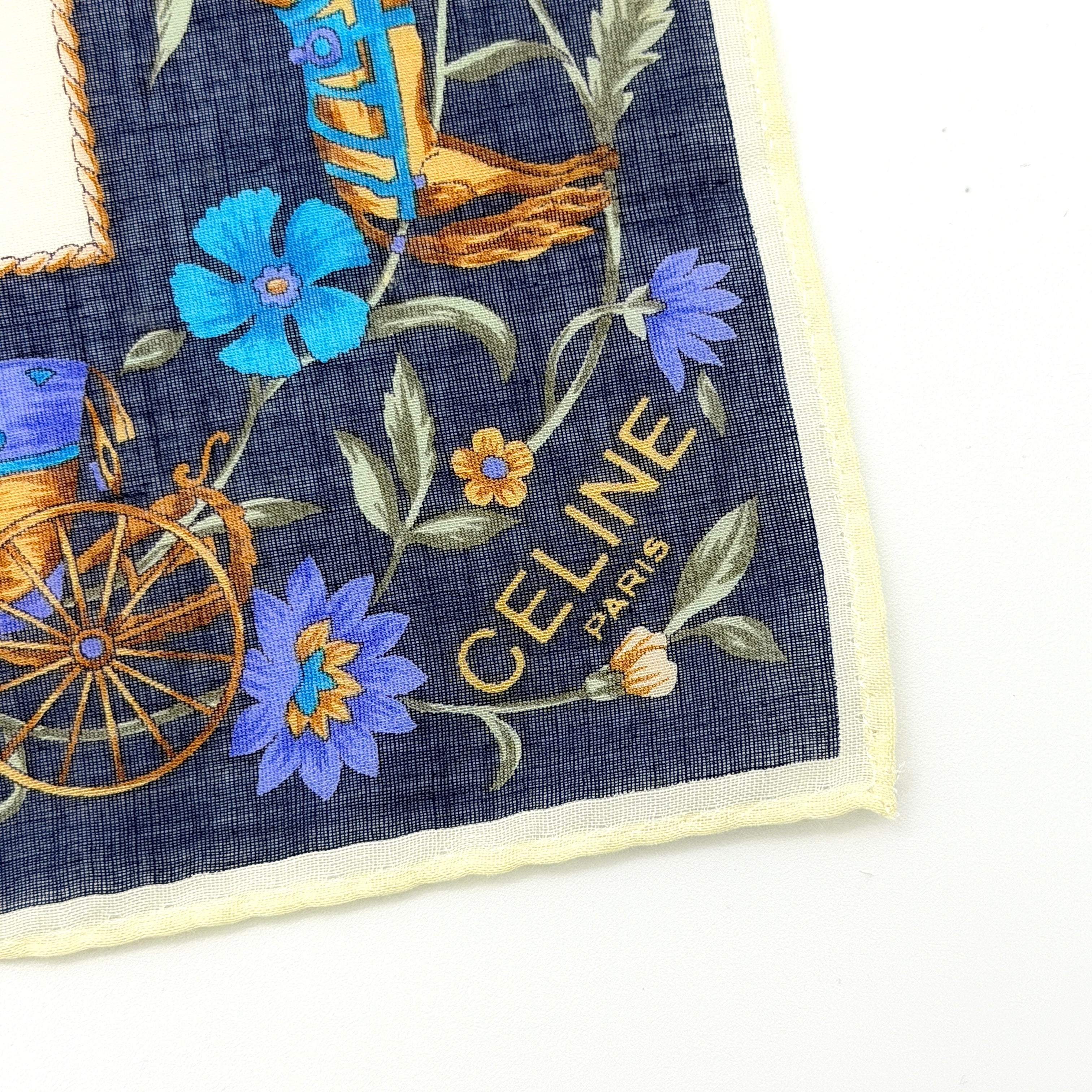 Celine Floral Cotton Bandana Handkerchief Set Multi (2)