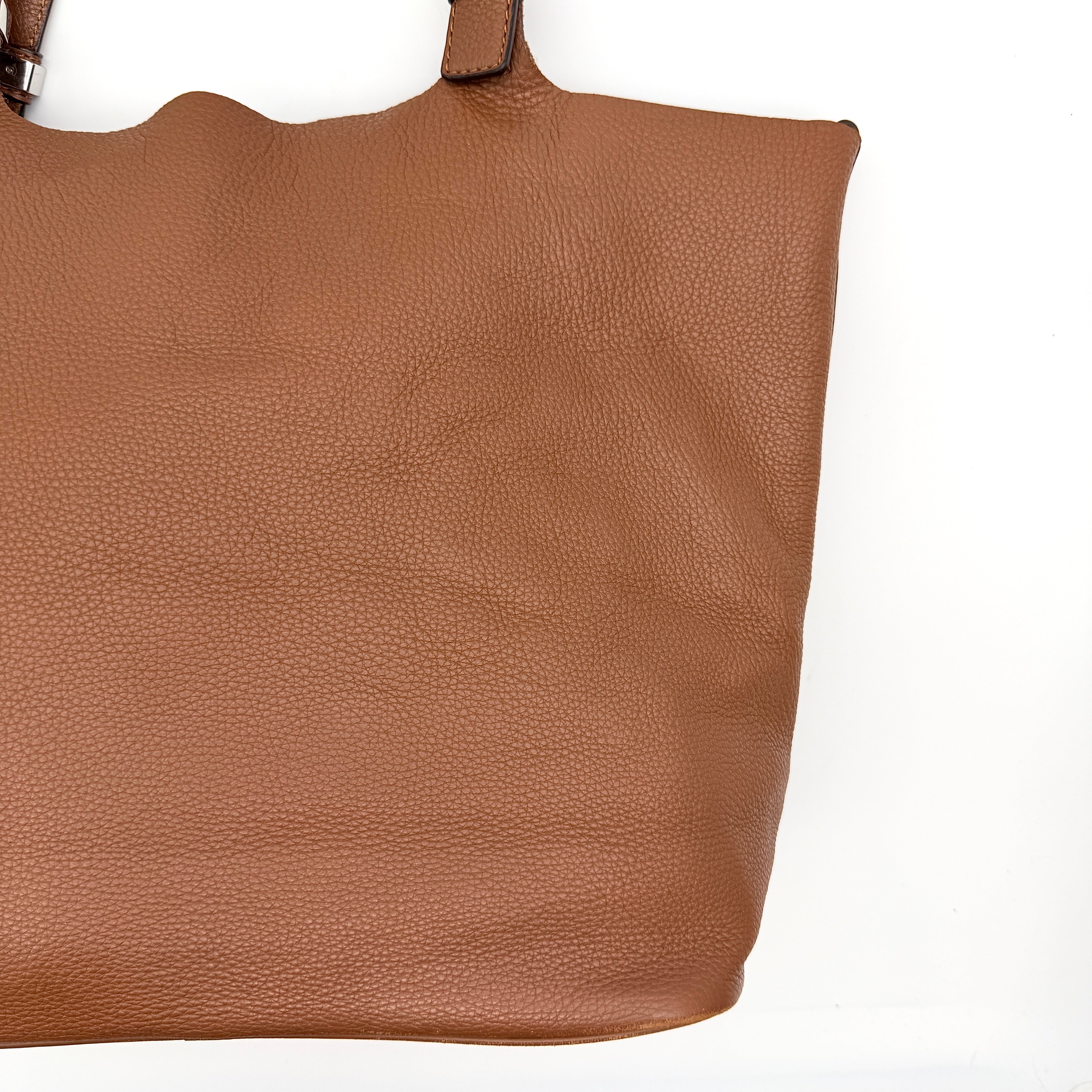 Michael Kors Leather Tote Bag Brown