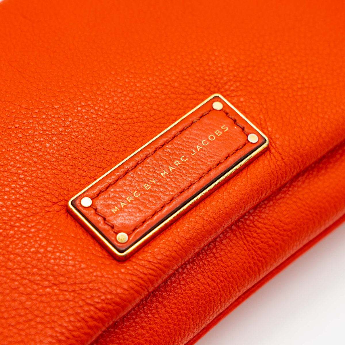 Marc Jacobs Too Hot to Handle Flap Percy Crossbody Bag Burnt Orange
