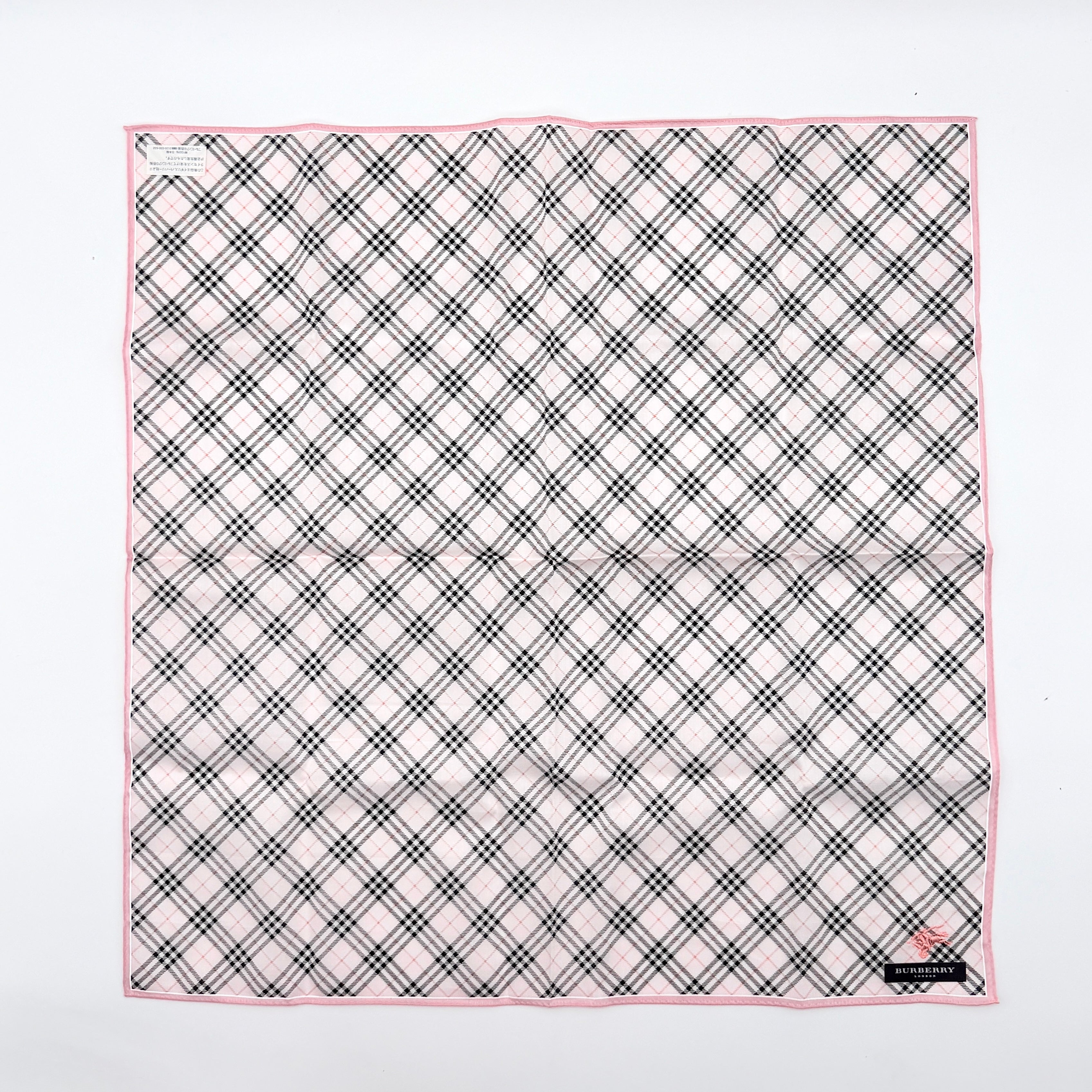 Burberry Teddy Bear Plush Set Pink (With Nova Check Scarf)
