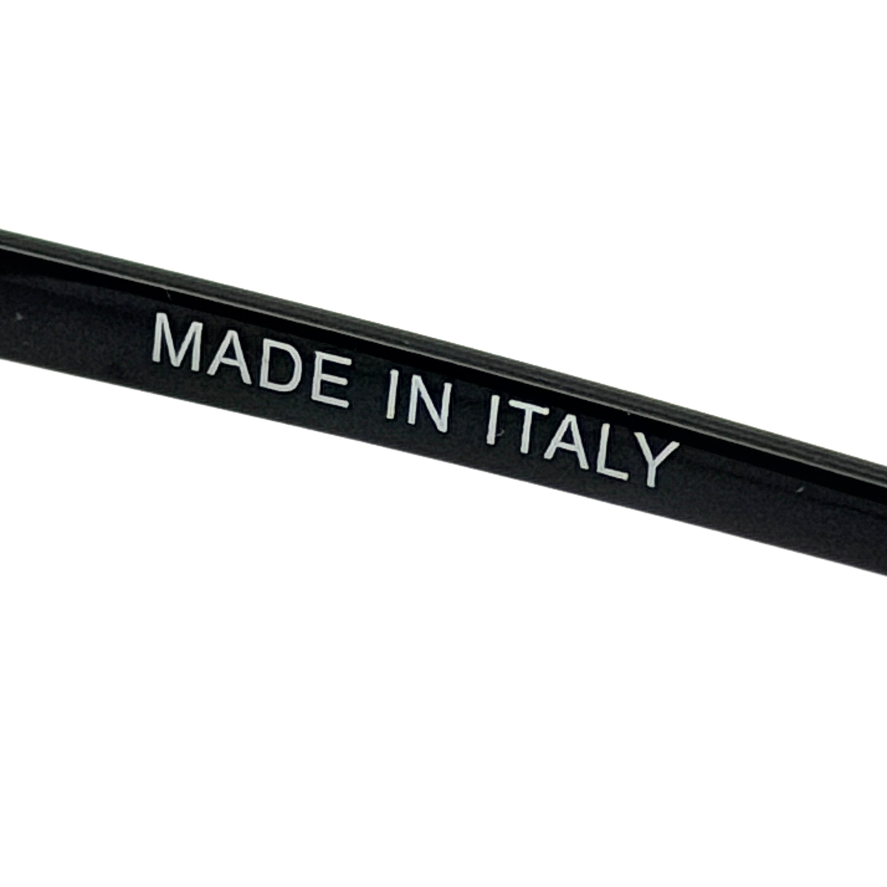 Balenciaga cat-eye sunglasses with purple mirrored lenses and black frame, featuring signature BB logo at the bridge.