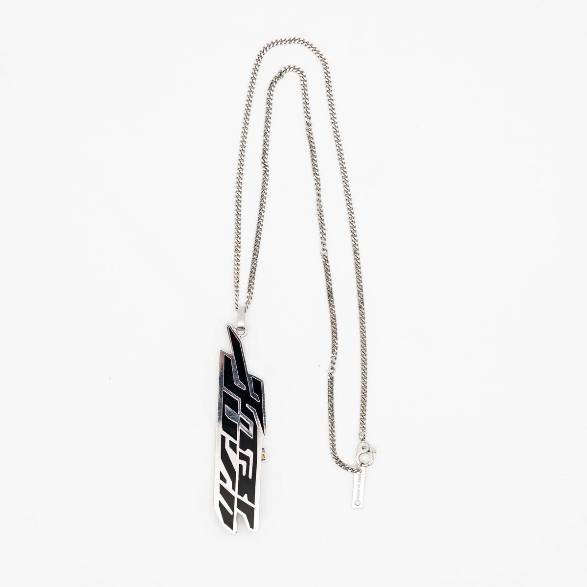 AMBUSH Y2K USB Charm Necklace Black/Silver