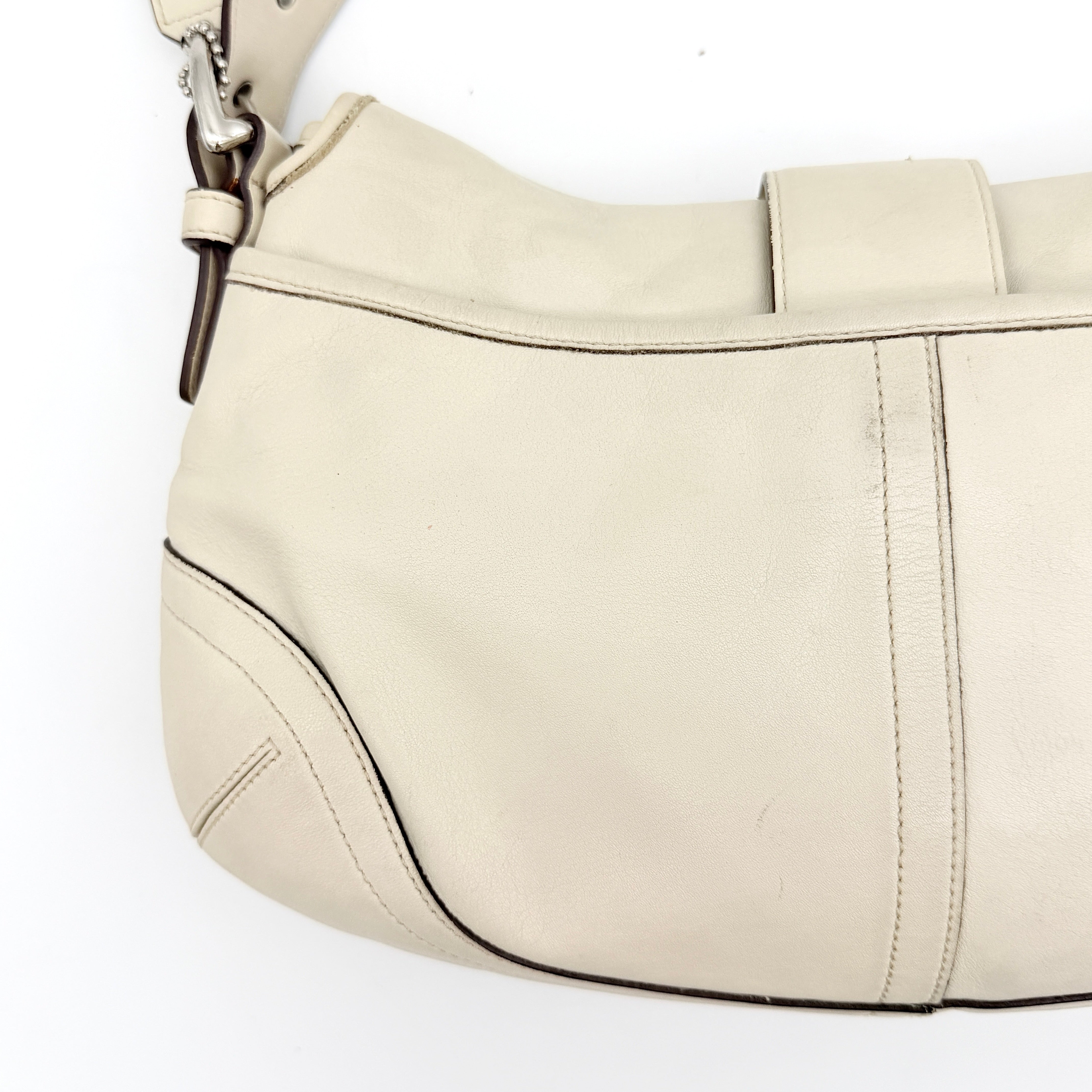 Coach Y2K Signature Soho Shoulder Bag Ivory