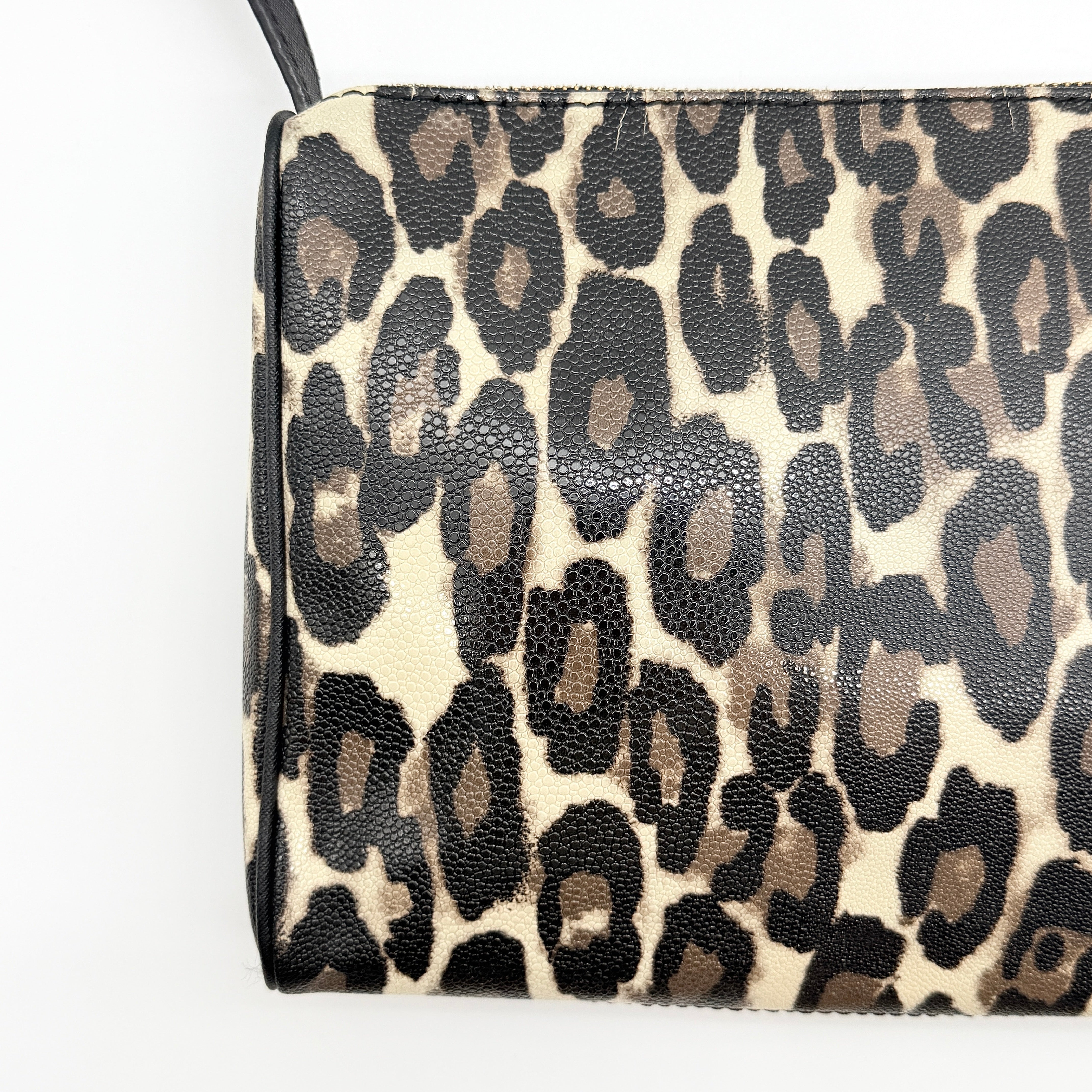 Kate Spade New York Leopard Crossbody Bag Black