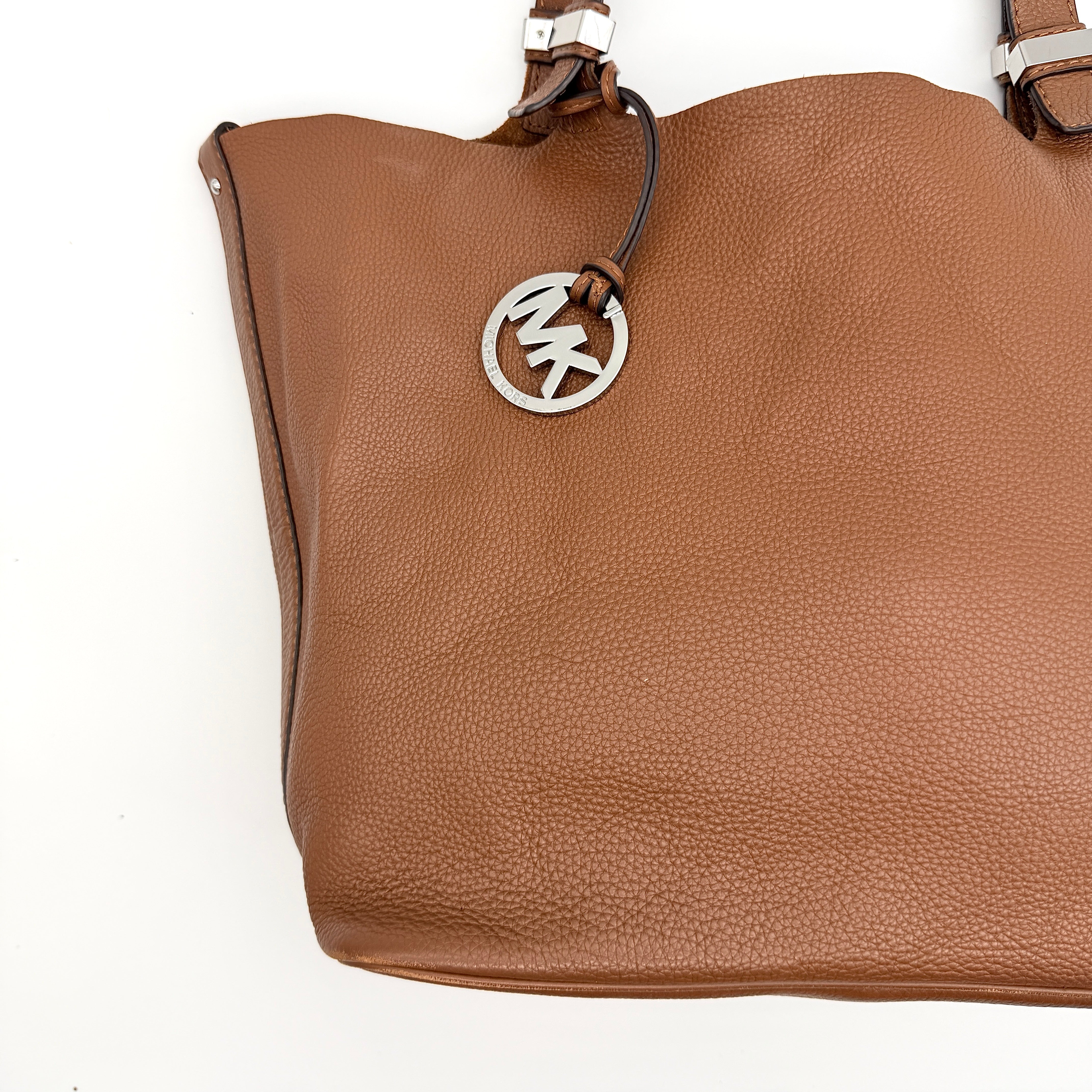 Michael Kors Leather Tote Bag Brown