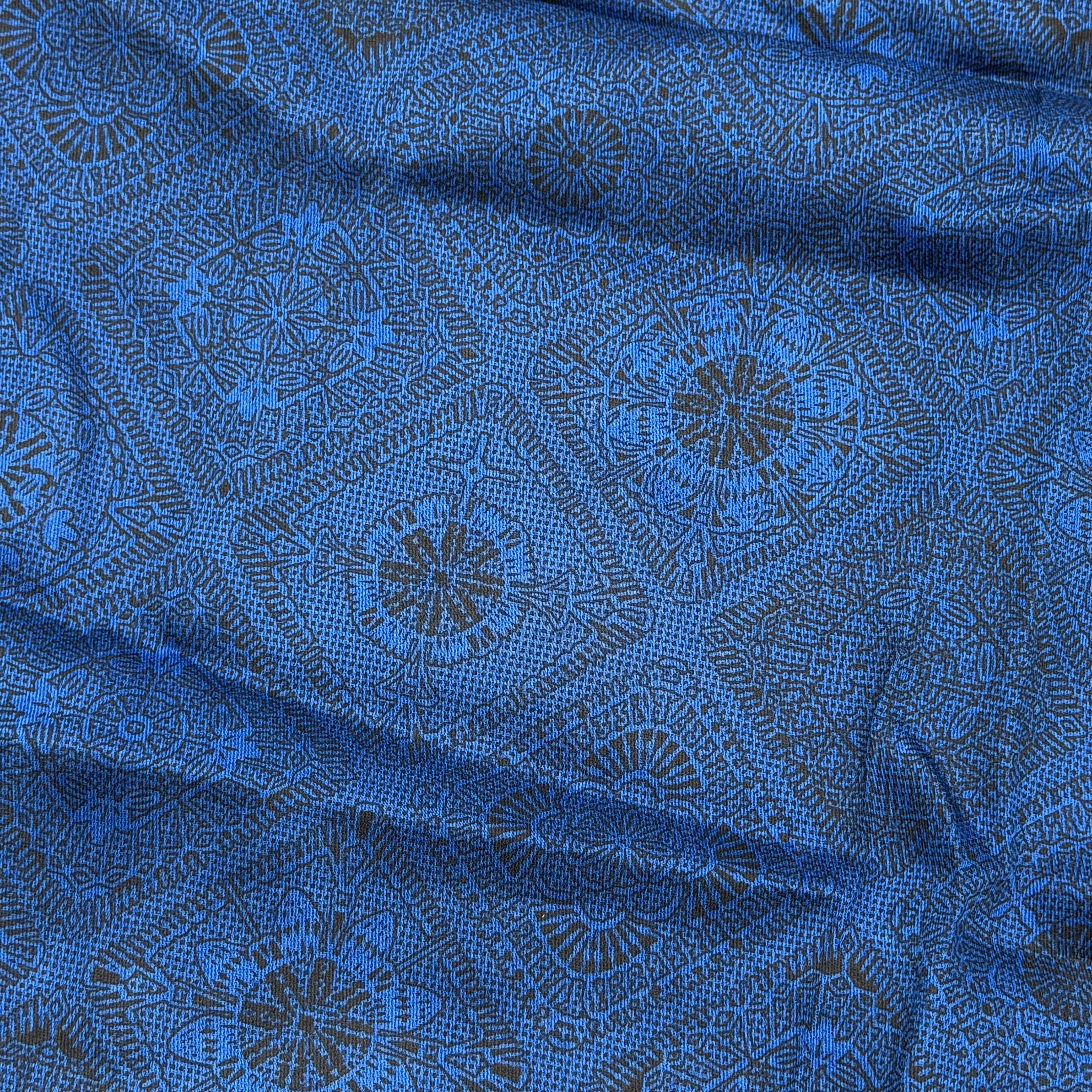 Vivienne Westwood Orb Patterned Scarf Blue
