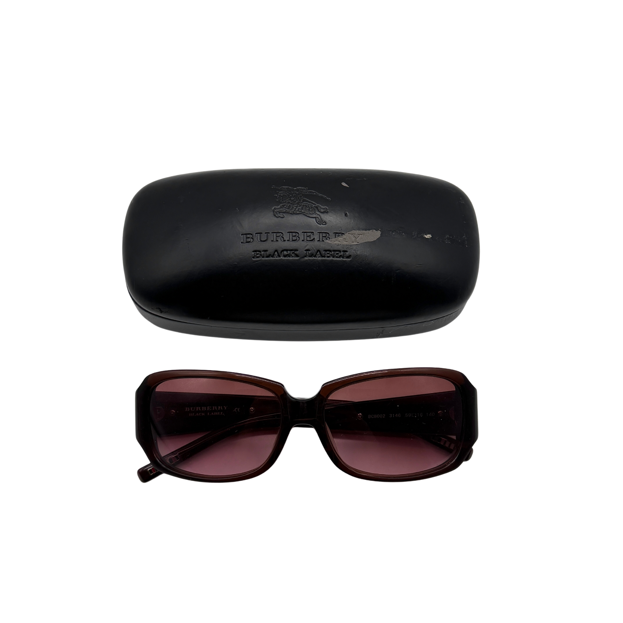 Burberry Black Label Sunglasses Rose Pink/Maroon
