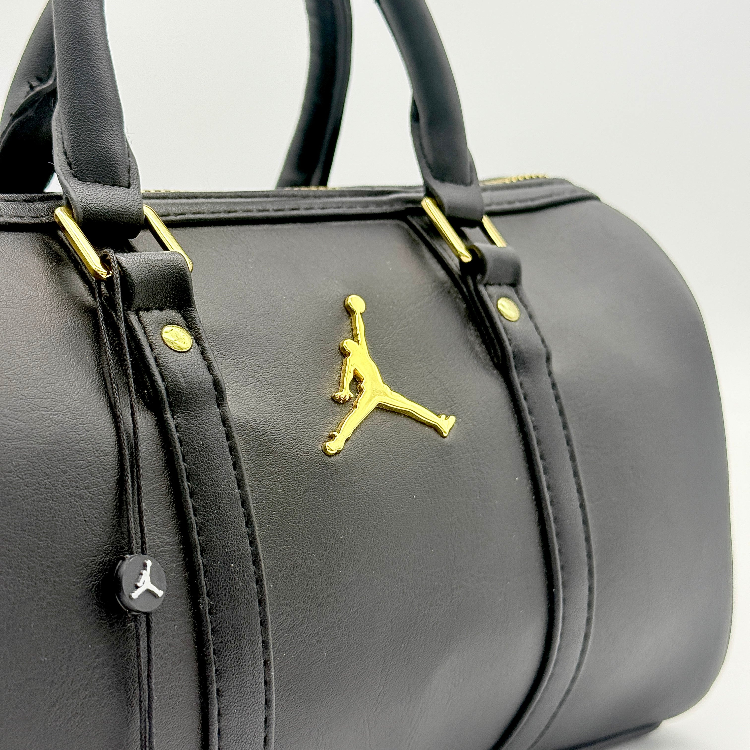 Air Jordan 2Way Jumpman Mini Duffle Handbag Black