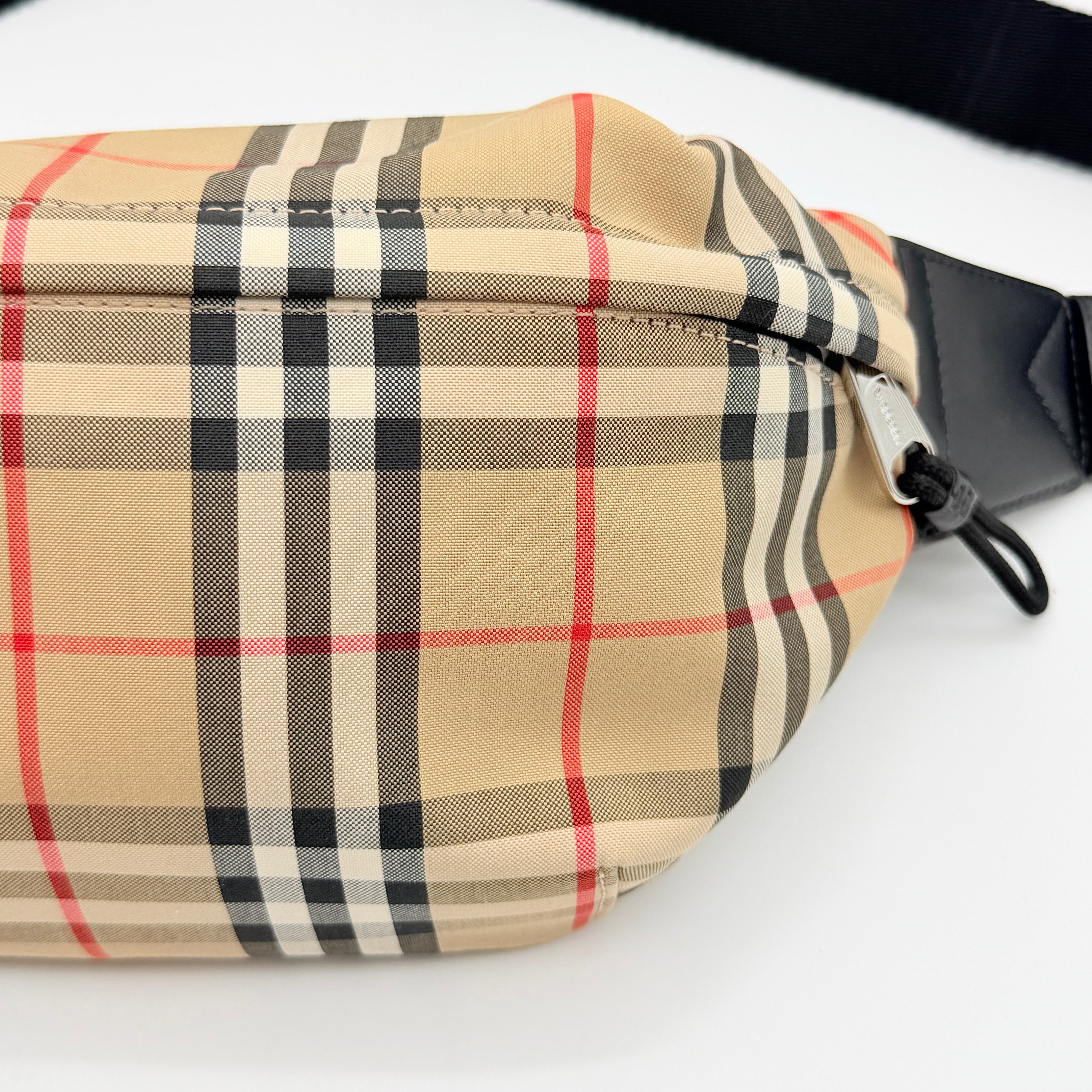 Burberry Nova Check Waist Bag Beige