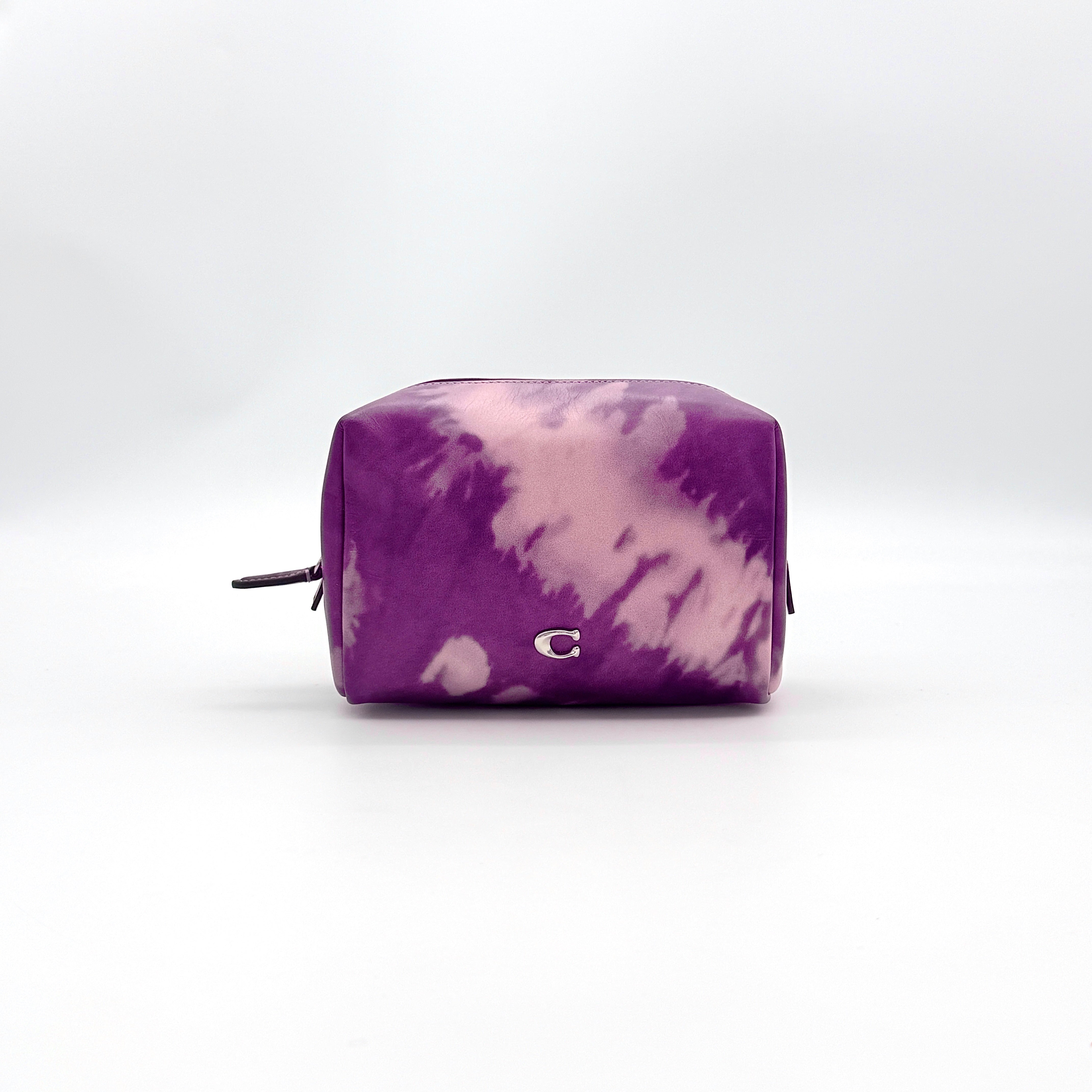 Coach Essential Cosmetic Pouch Tie-Dye Purple