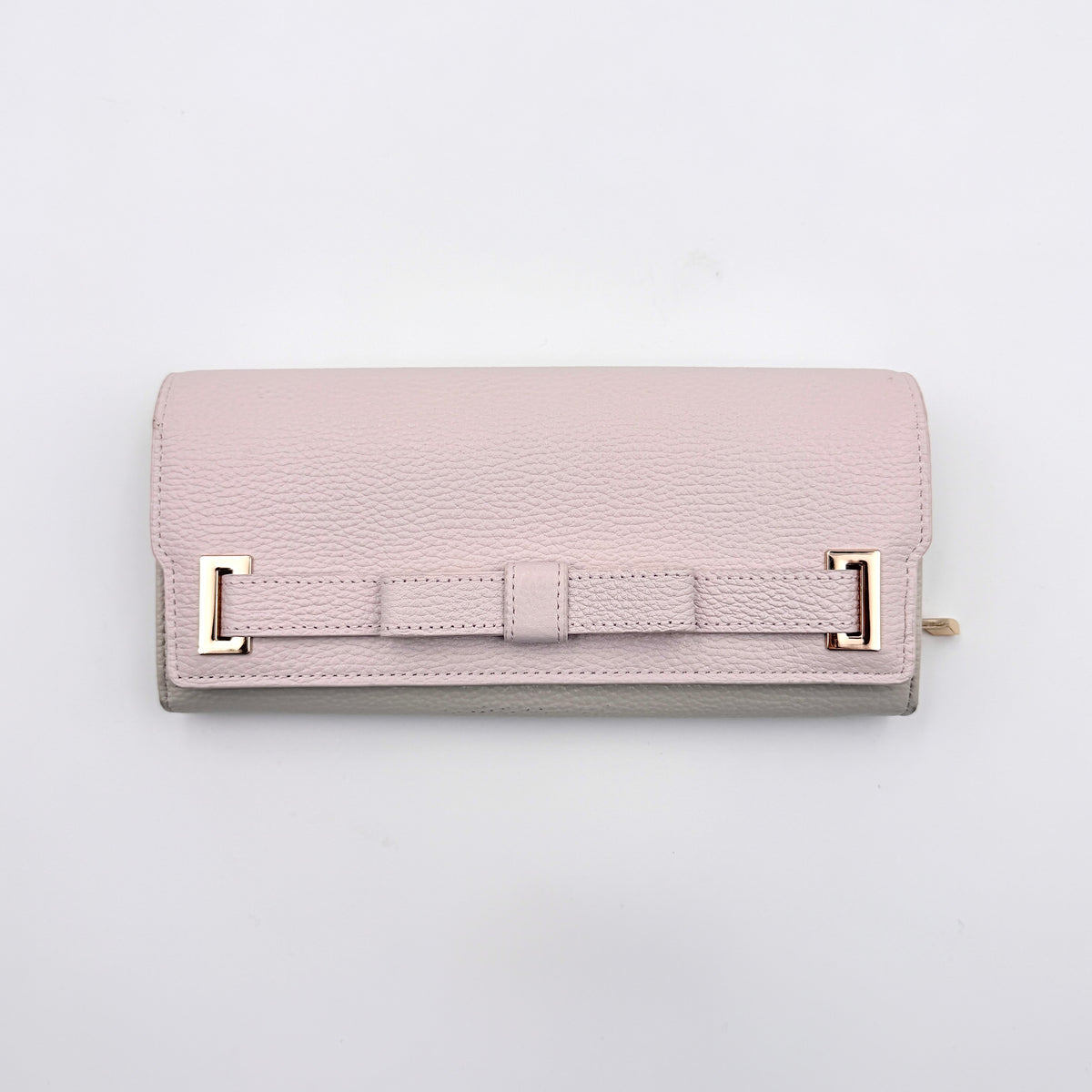 Samantha Thavasa M Chouchou Long Wallet Light Pink/Ivory