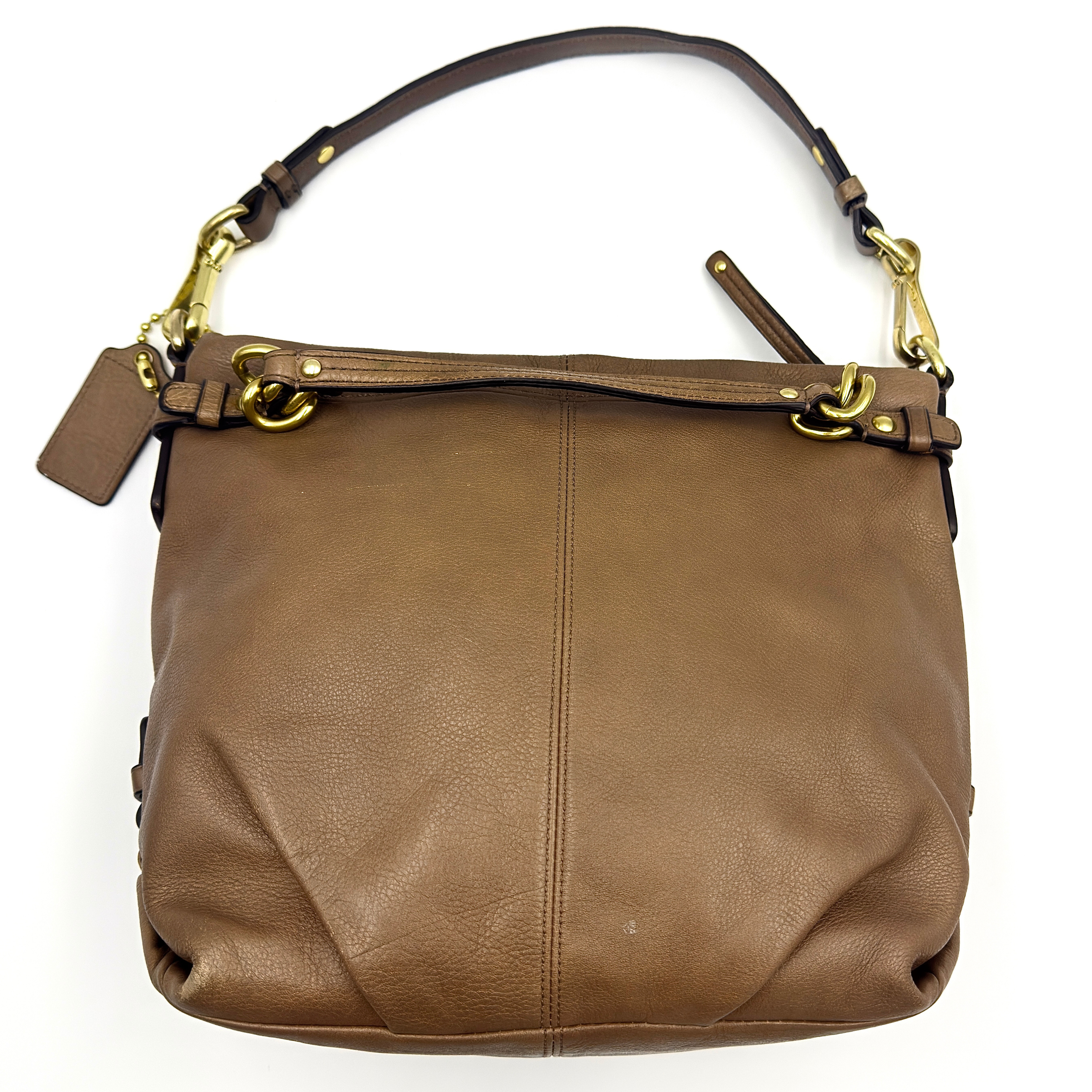 Coach Brooke Hobo Shoulder Bag Brown