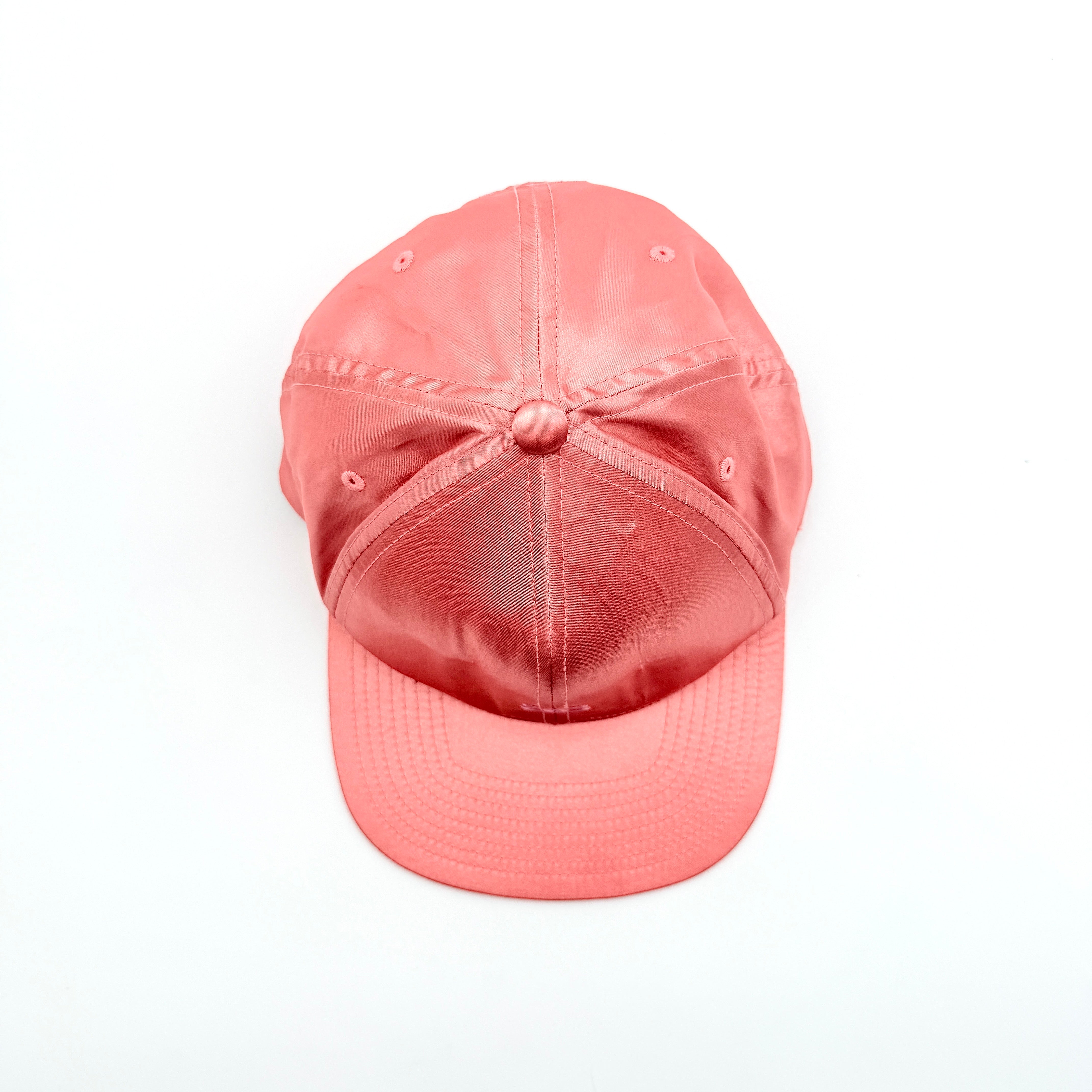 Stussy Polyester Embroidered Satin Cap Pink