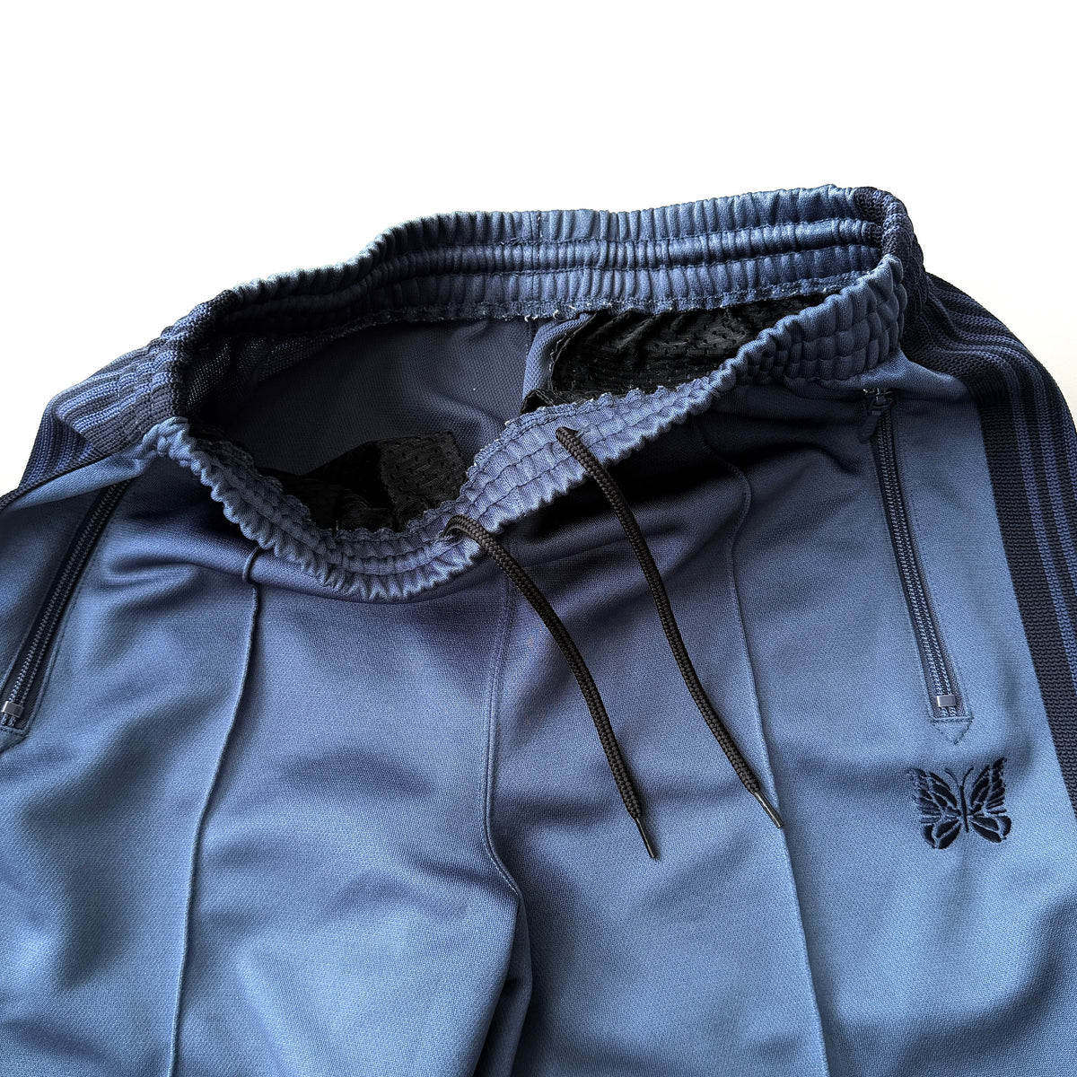 (S) Needles Poly Smooth Track Pants Blue