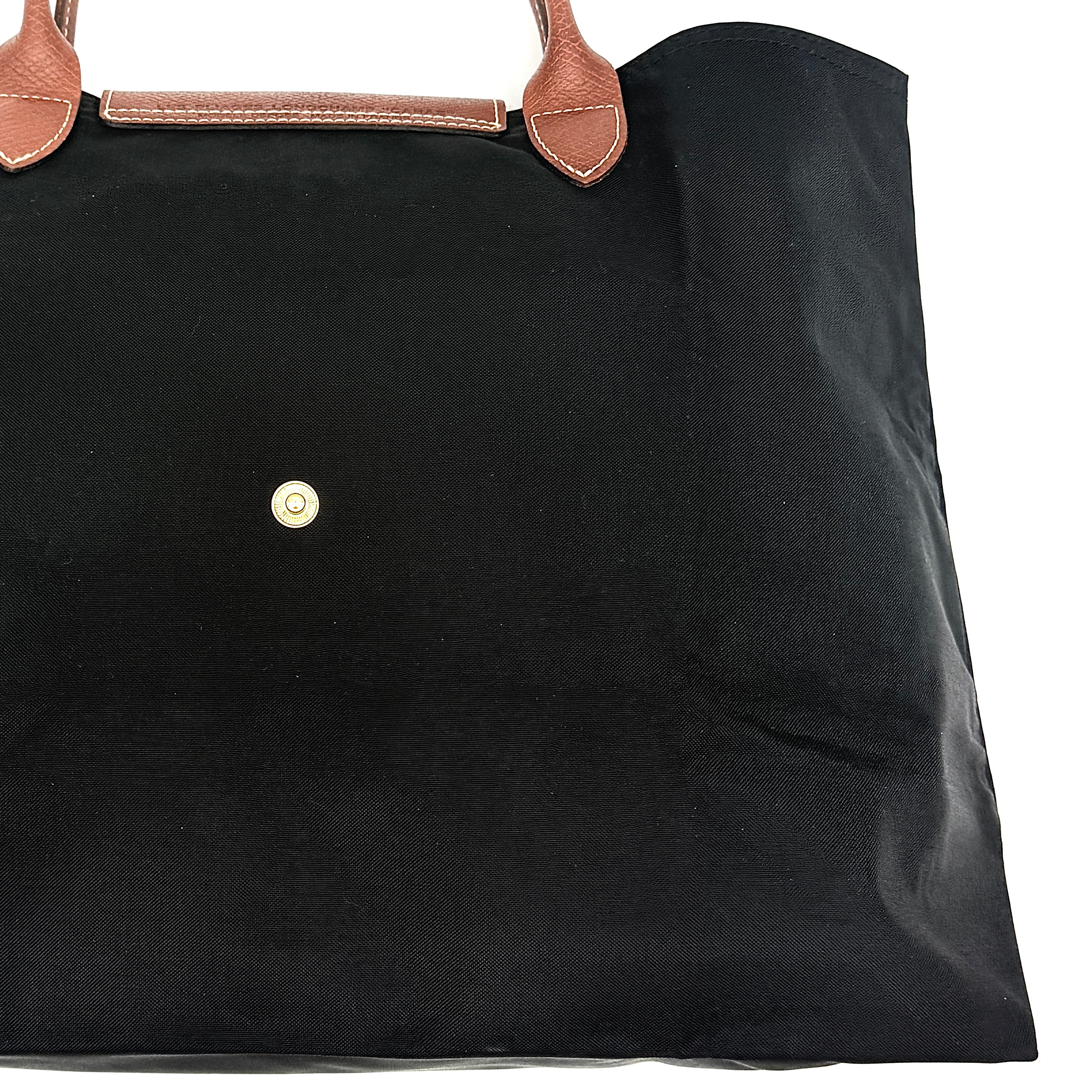 Longchamp Le Pliage Nylon Tote Bag Black