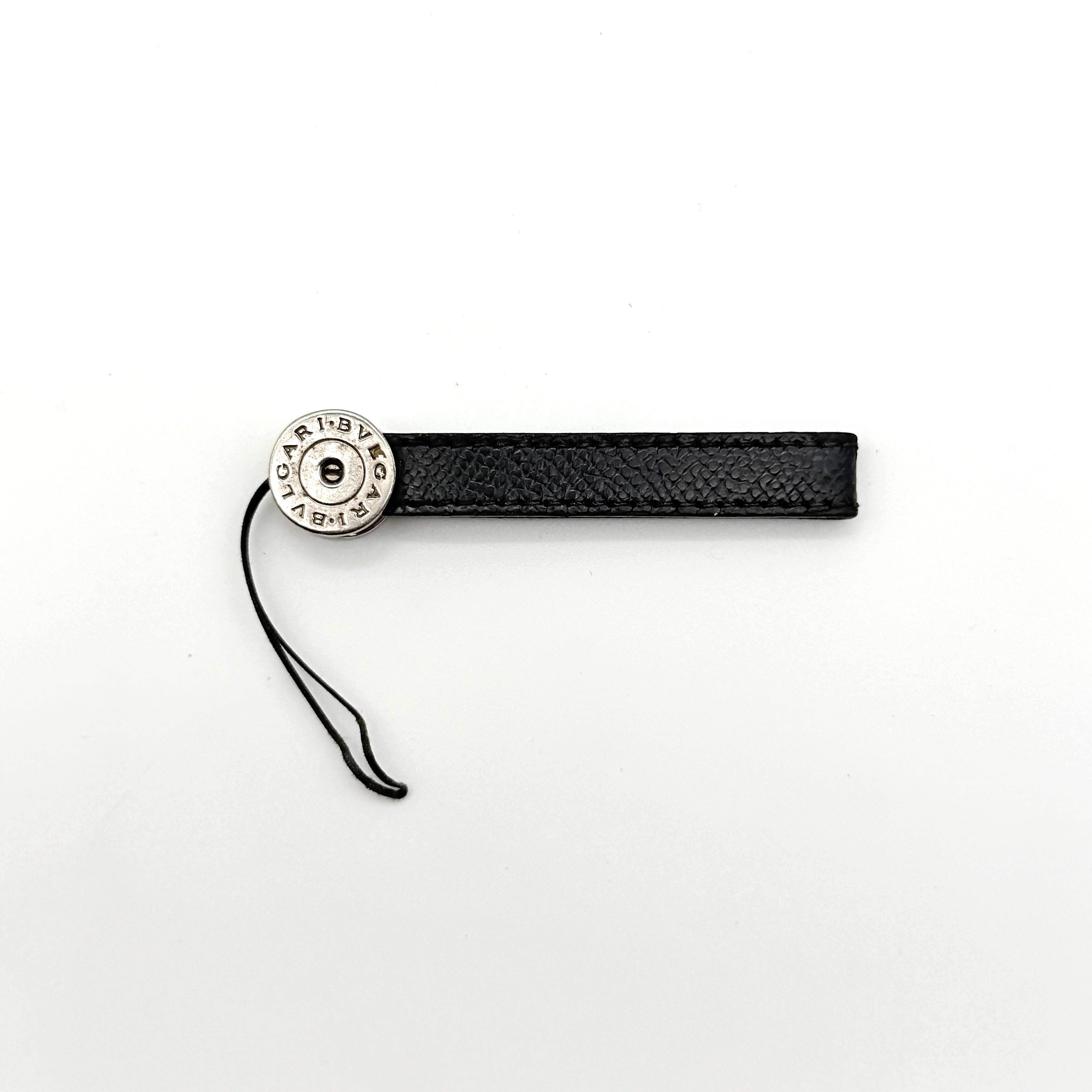 Bvlgari B-Zero1 Leather Phone Charm Black