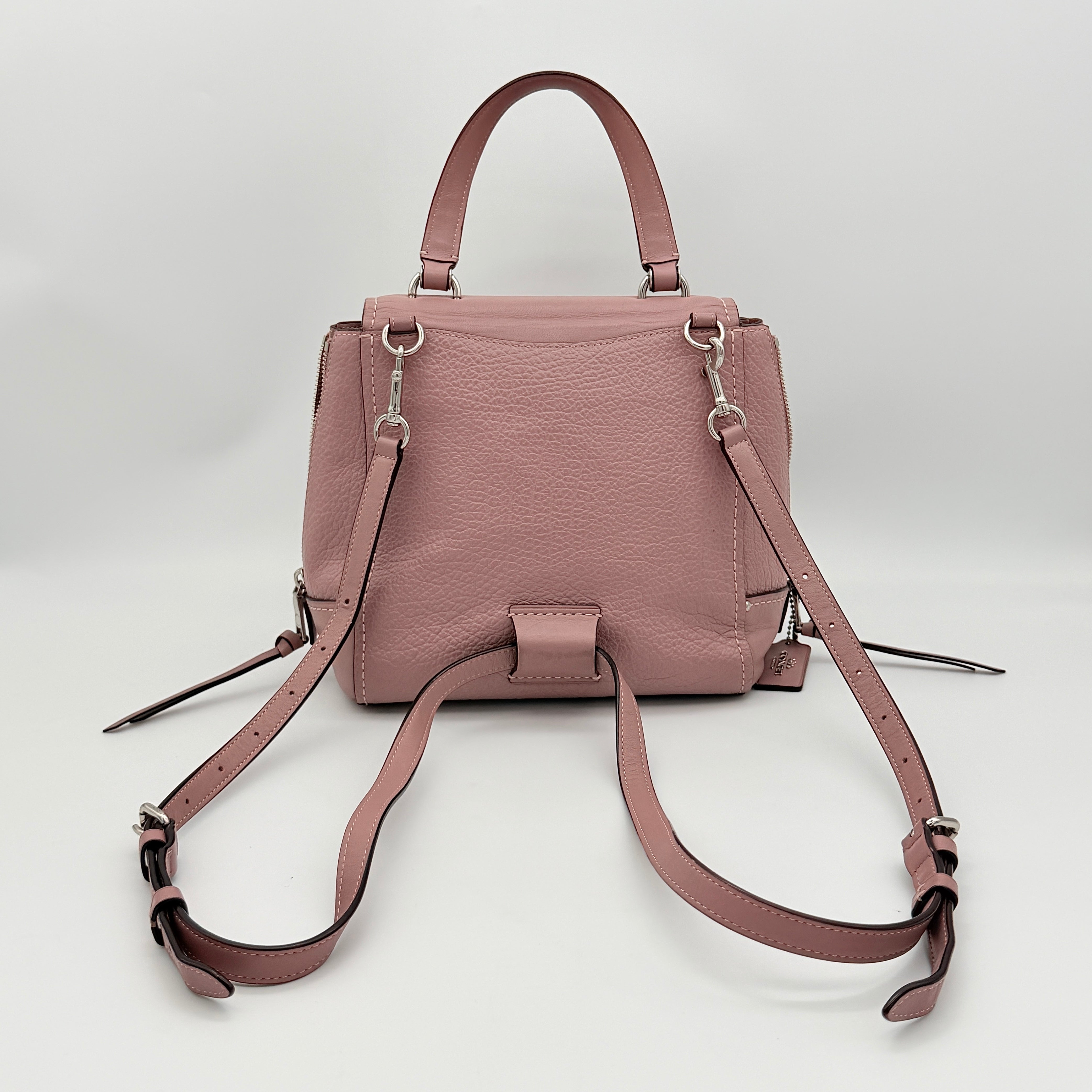 Coach Faye Convertible Backpack Dusty Pink