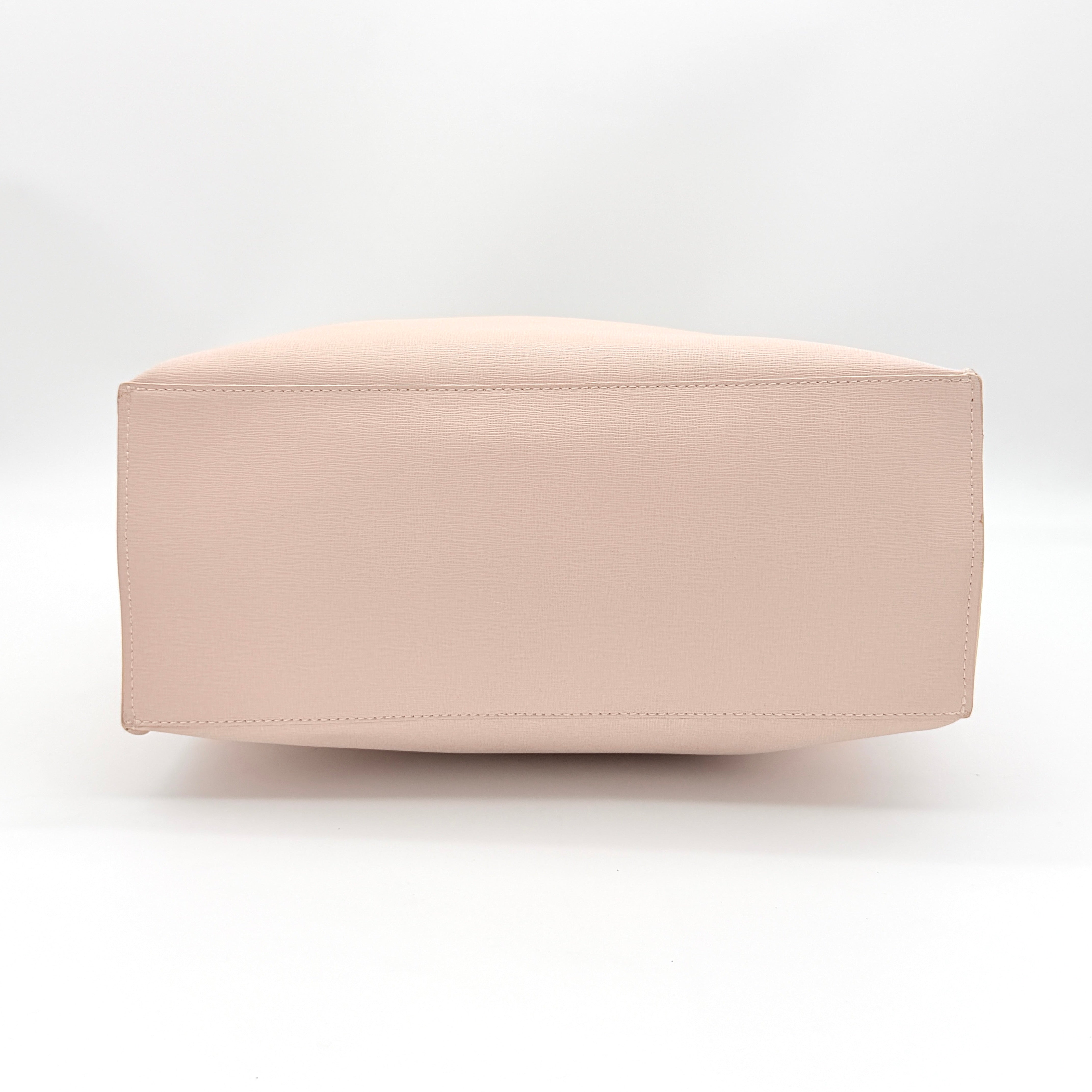 Furla Musa Leather Tote Bag Powder Pink