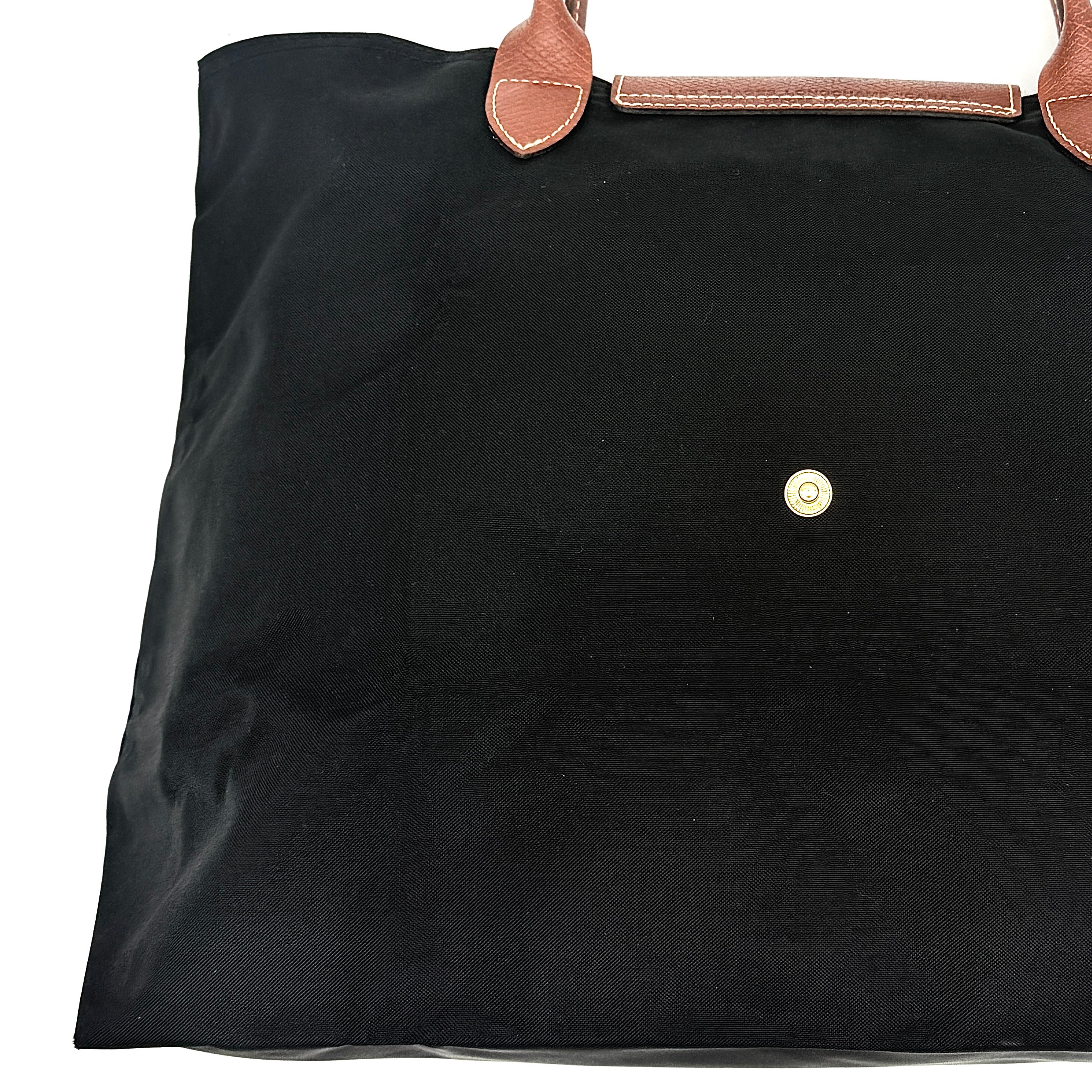 Longchamp Le Pliage Nylon Tote Bag Black