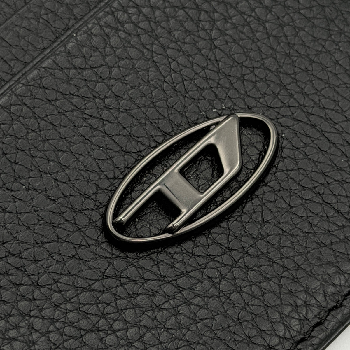 Diesel Johnny Leather Card Holder Black