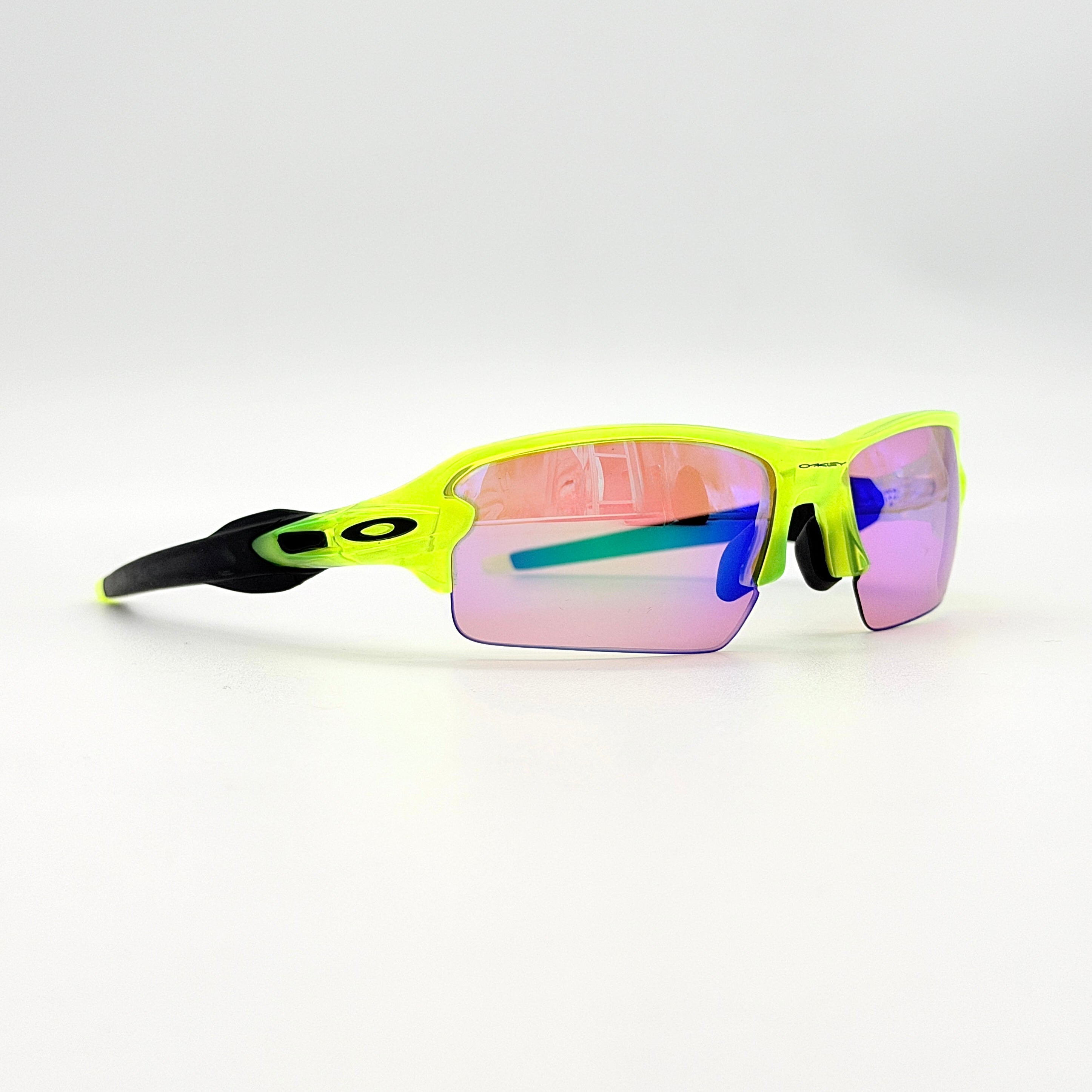 Oakley Prizm Flak 2.0 OO9271-08 Sunglasses Neon Yellow/Black