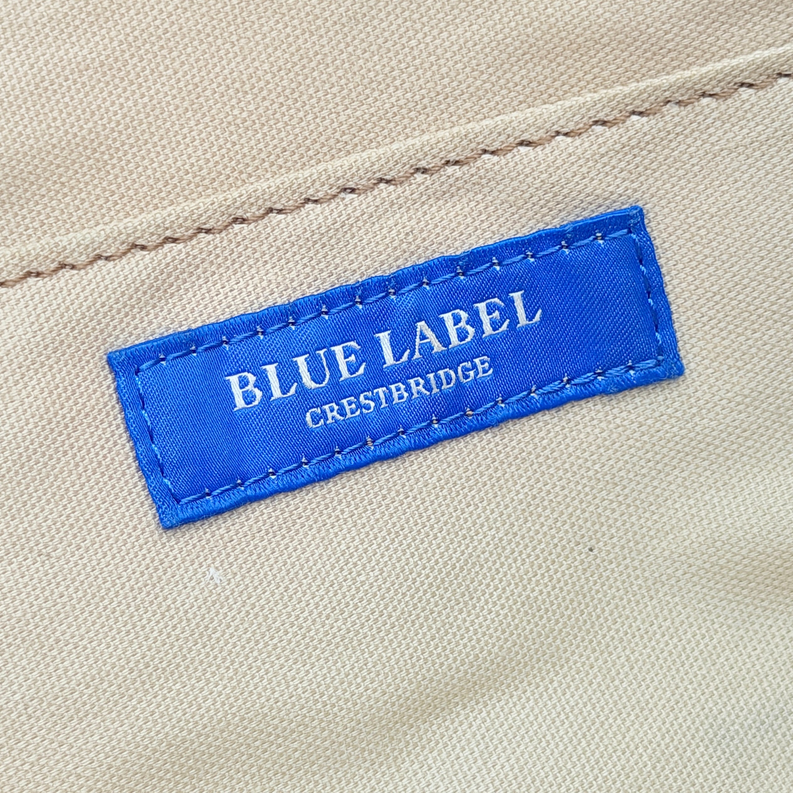 Burberry Blue Label 2Way Dome Check Shoulder Bag White/Brown