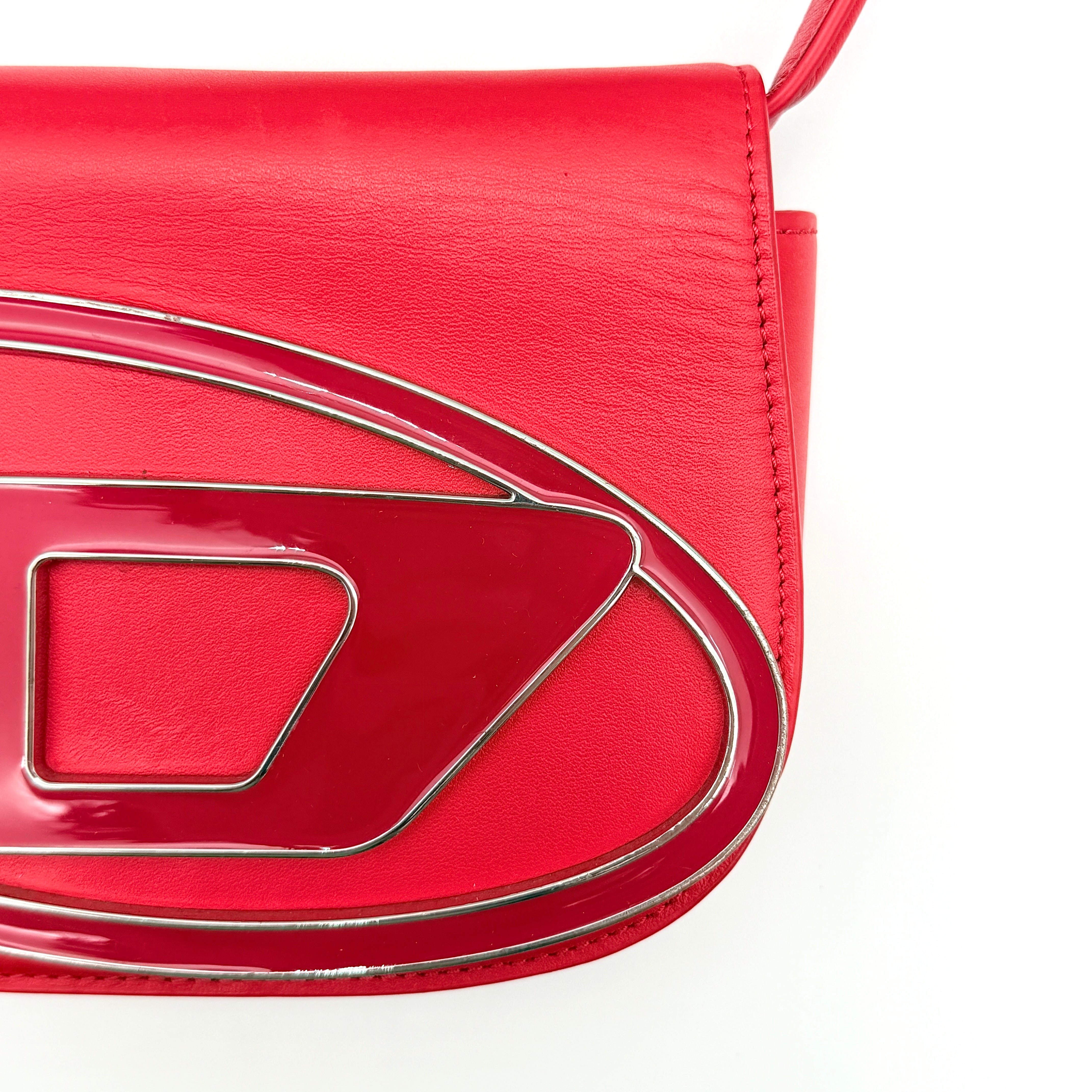Diesel 2Way 1DR Shoulder Bag Red