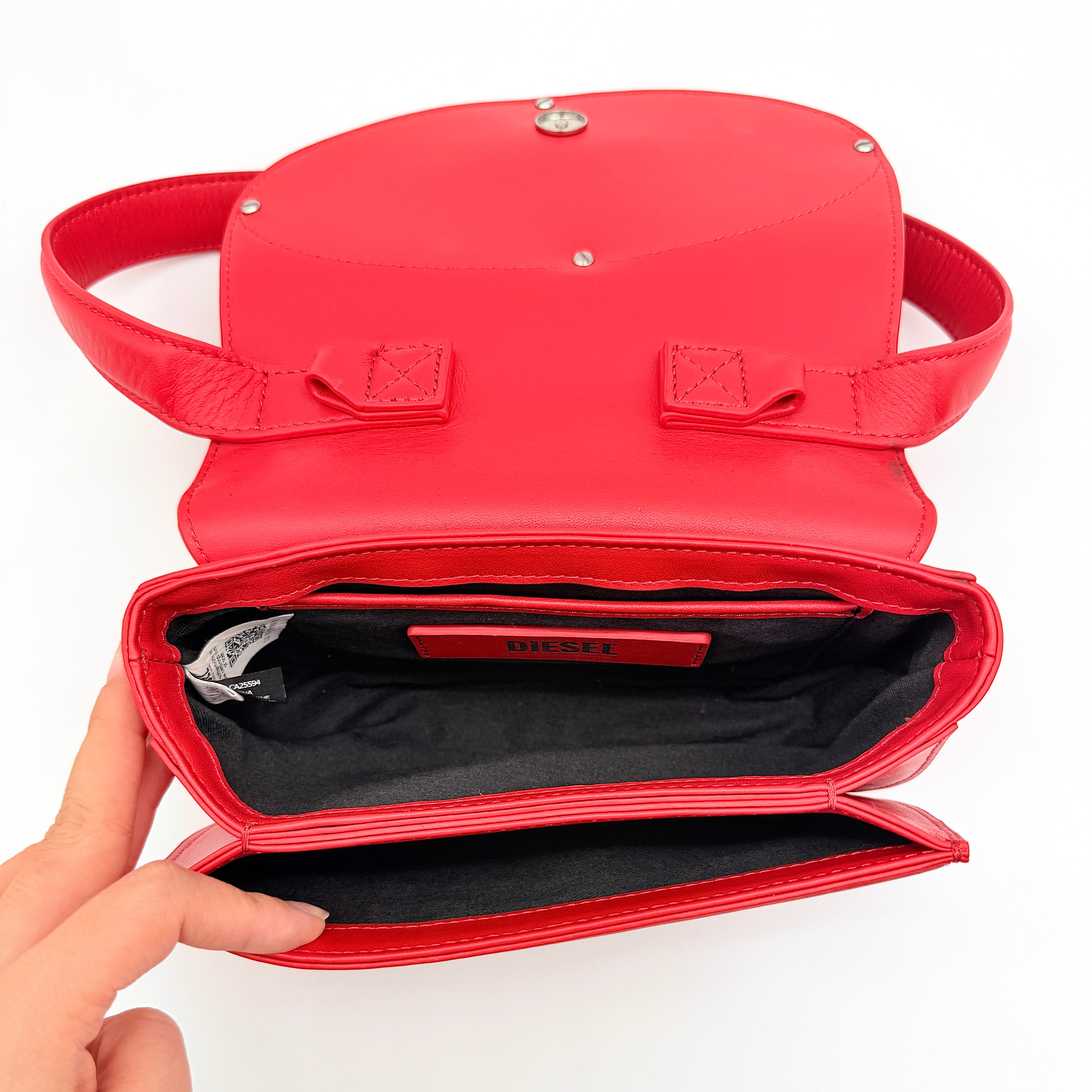 Diesel 2Way 1DR Shoulder Bag Red
