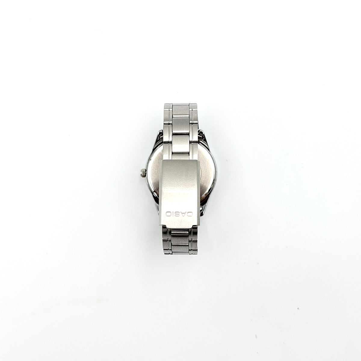 Casio LTP-V005 Pink Dial Stainless Steel Watch