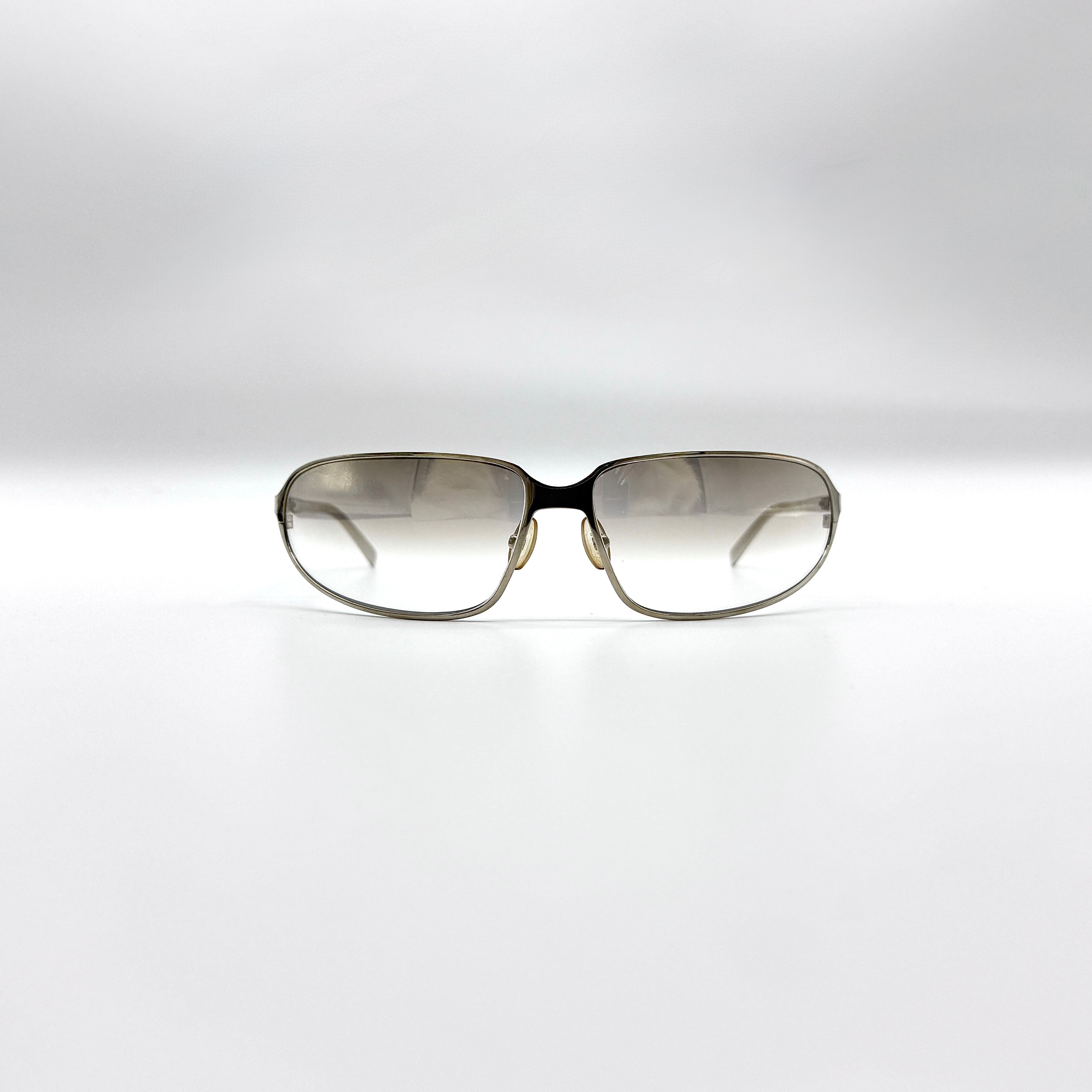 Prada Titanium Vintage Sunglasses Silver