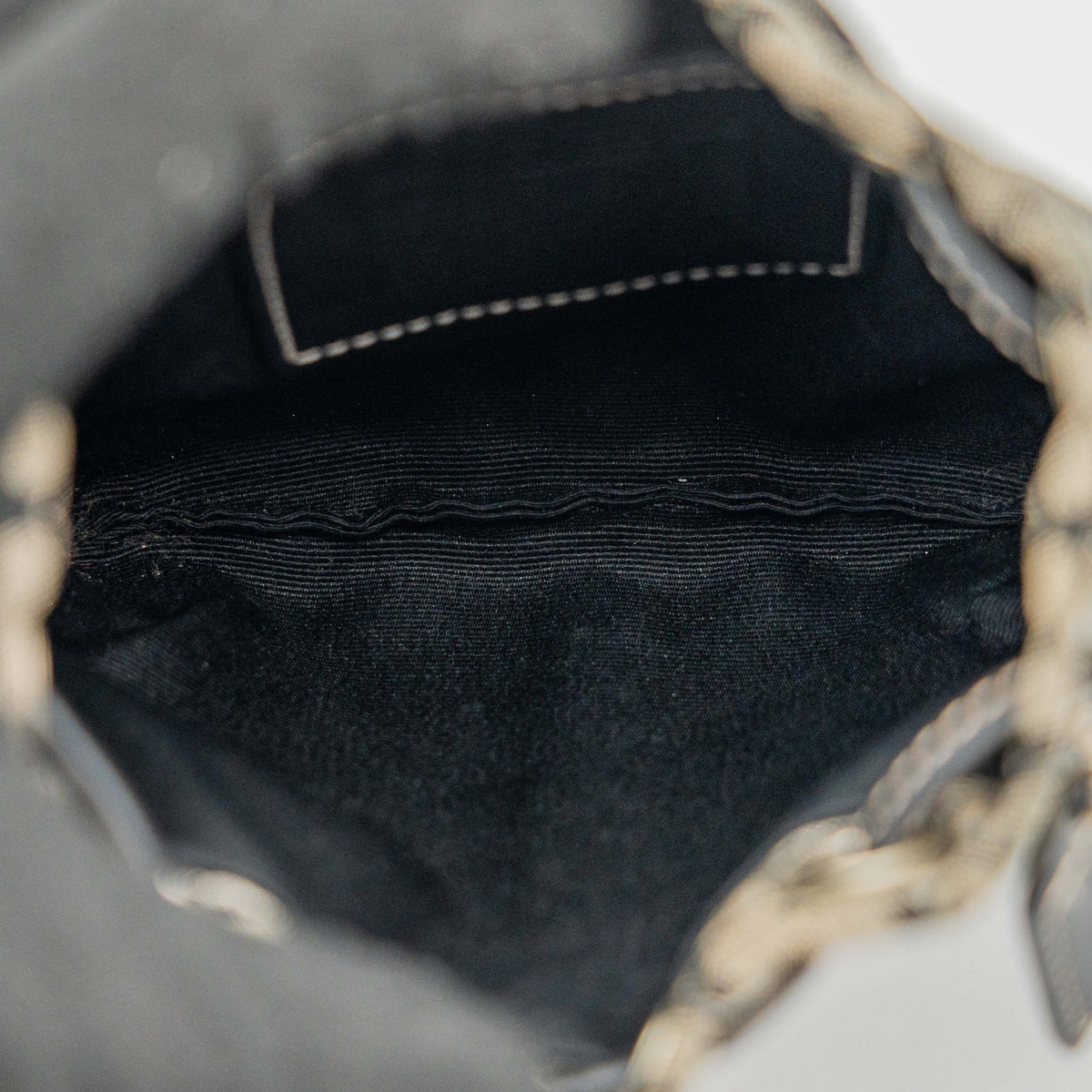 Coach Signature Drawstring Pouch Black/Grey