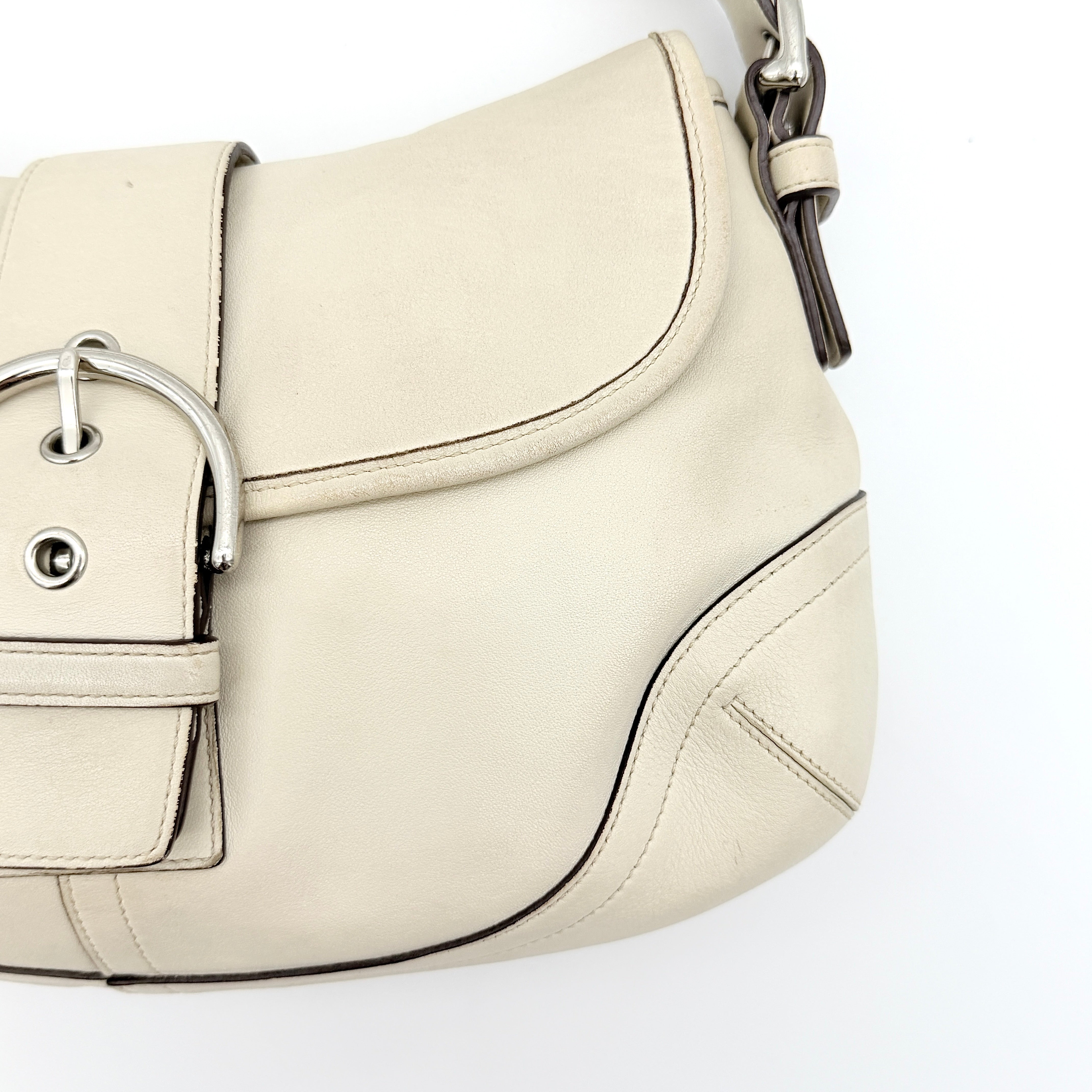 Coach Y2K Signature Soho Shoulder Bag Ivory