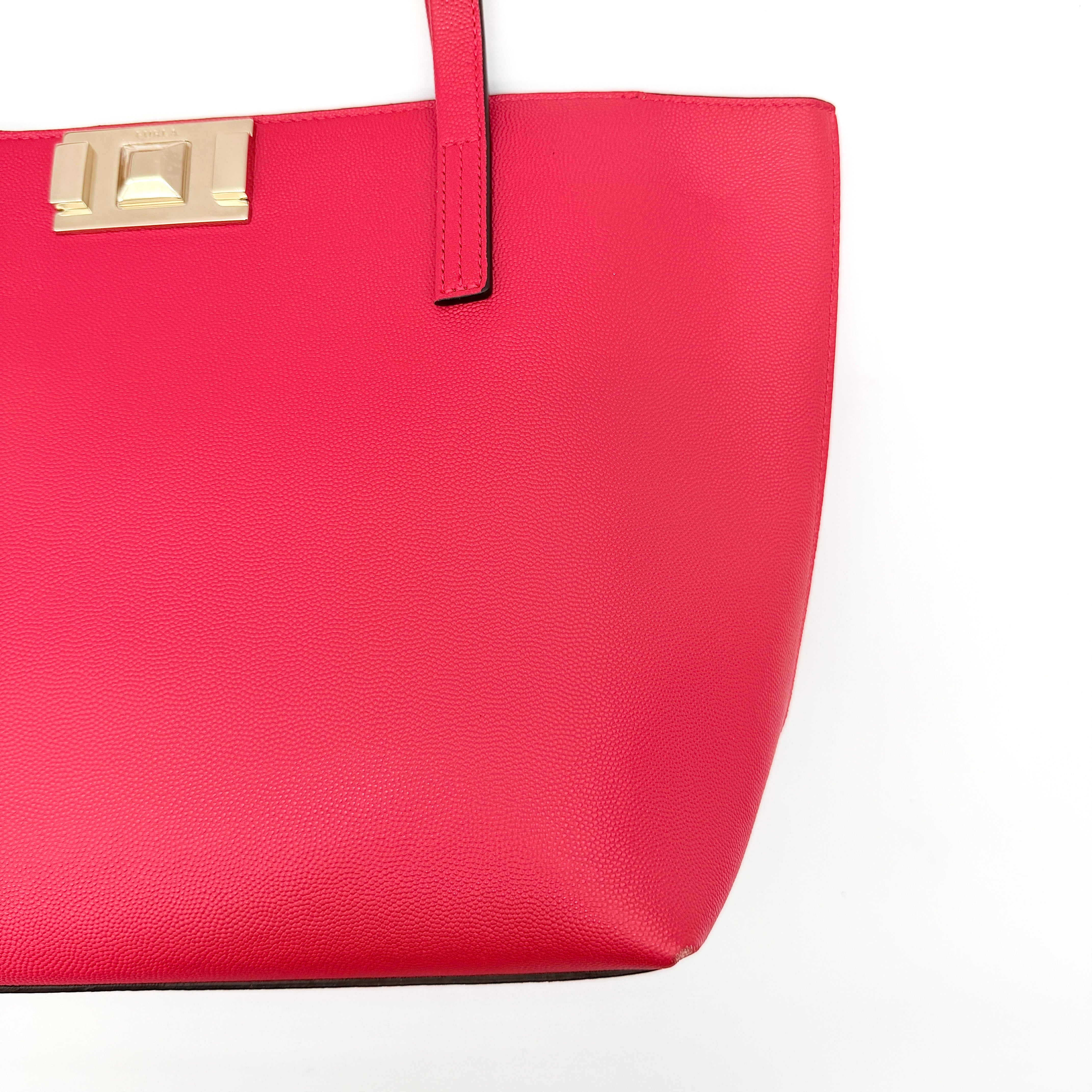 Furla Mimi M Tote Bag Red
