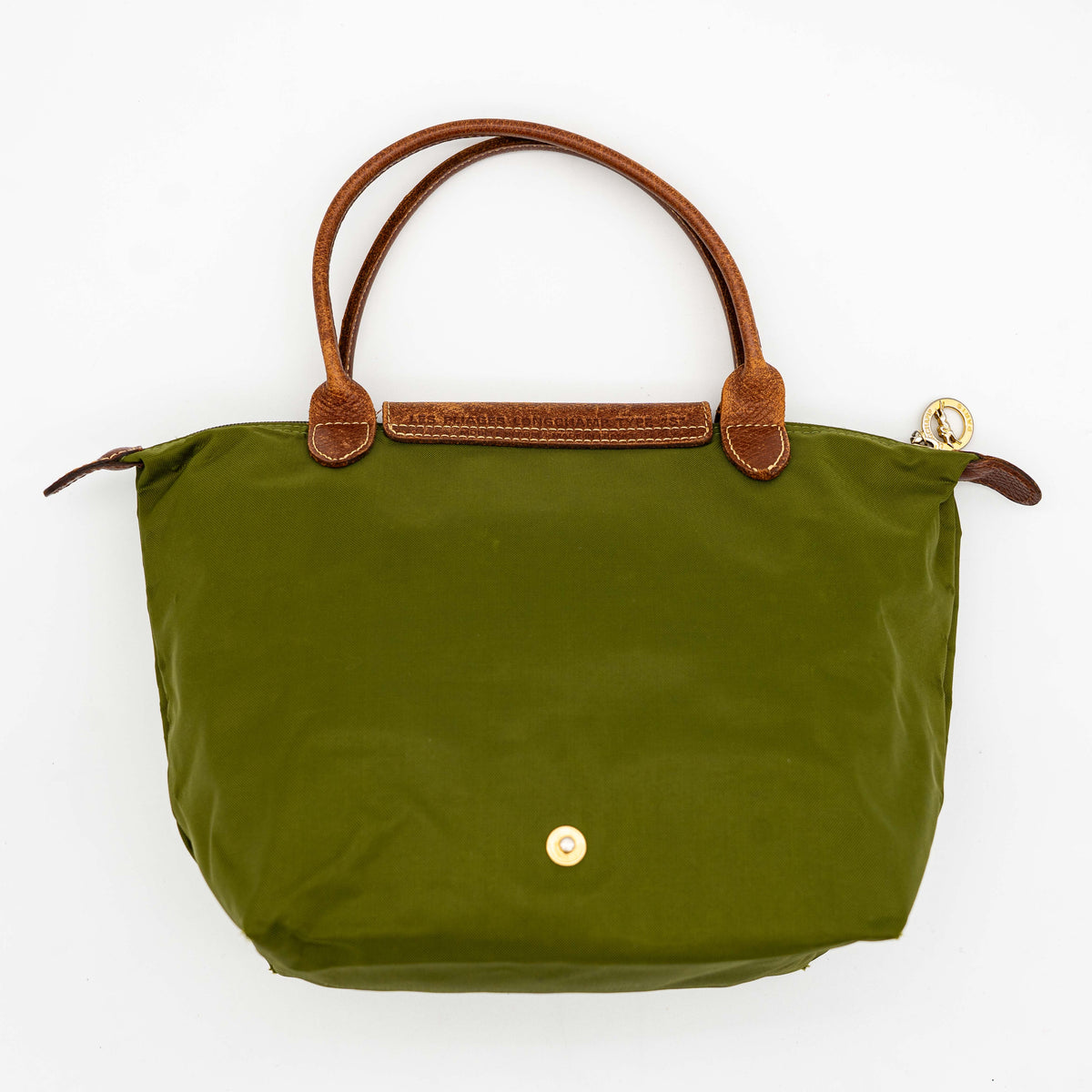 Longchamp Le Pliage Original Handbag Green/Brown