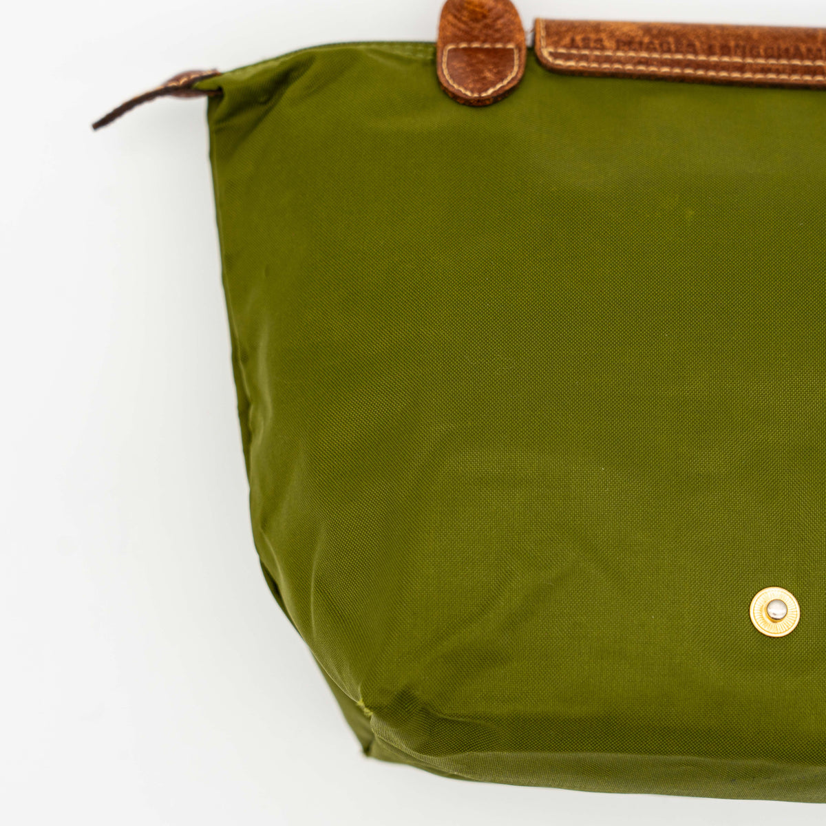 Longchamp Le Pliage Original Handbag Green/Brown